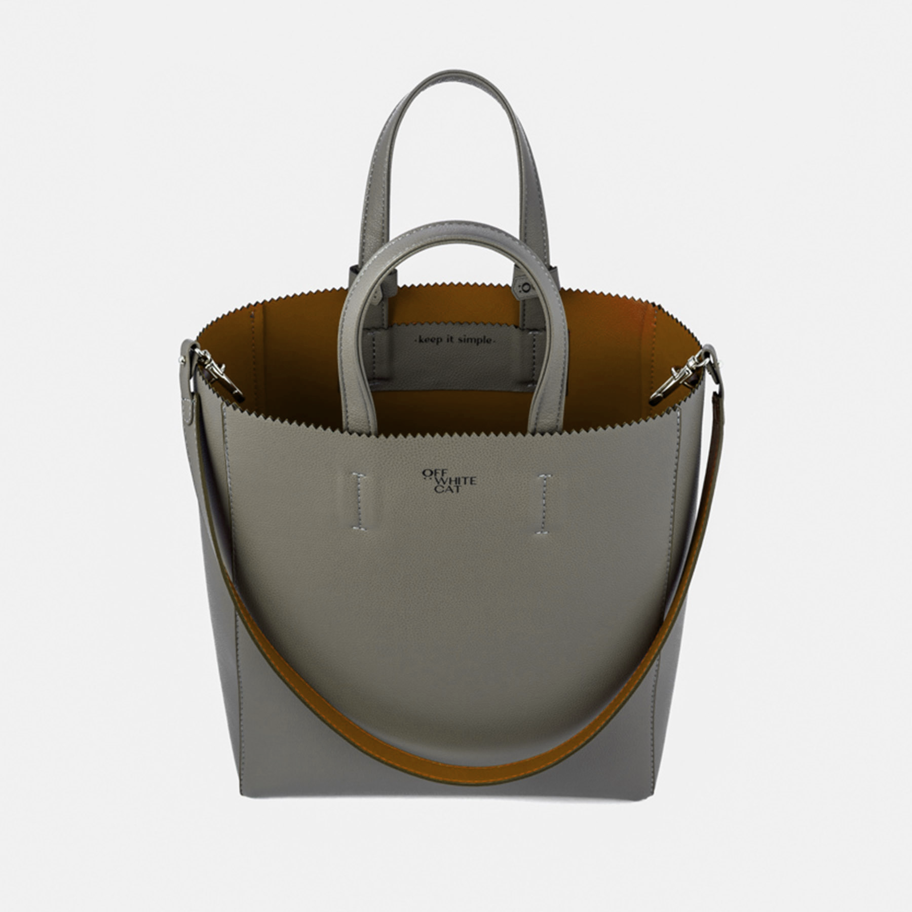 Bolsa 'Tess' Grey
