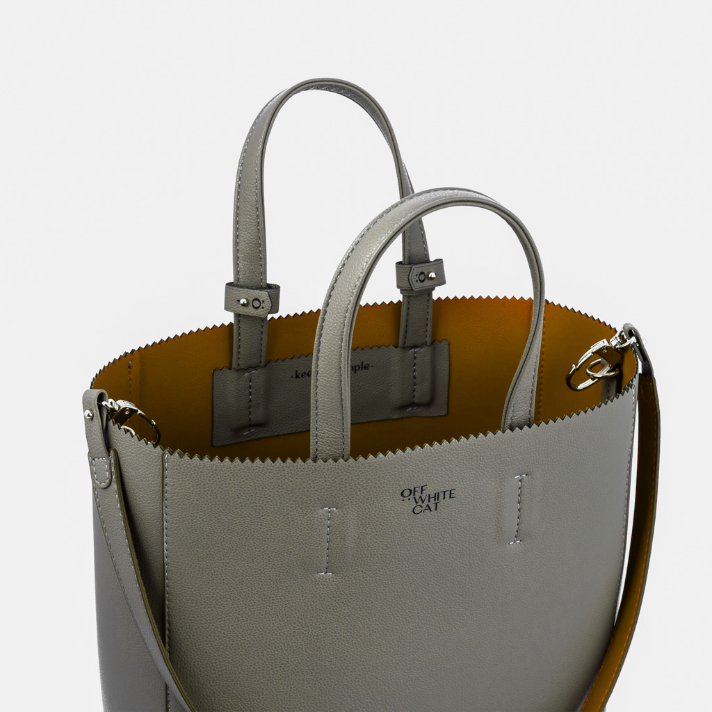 Bolsa 'Tess' Grey