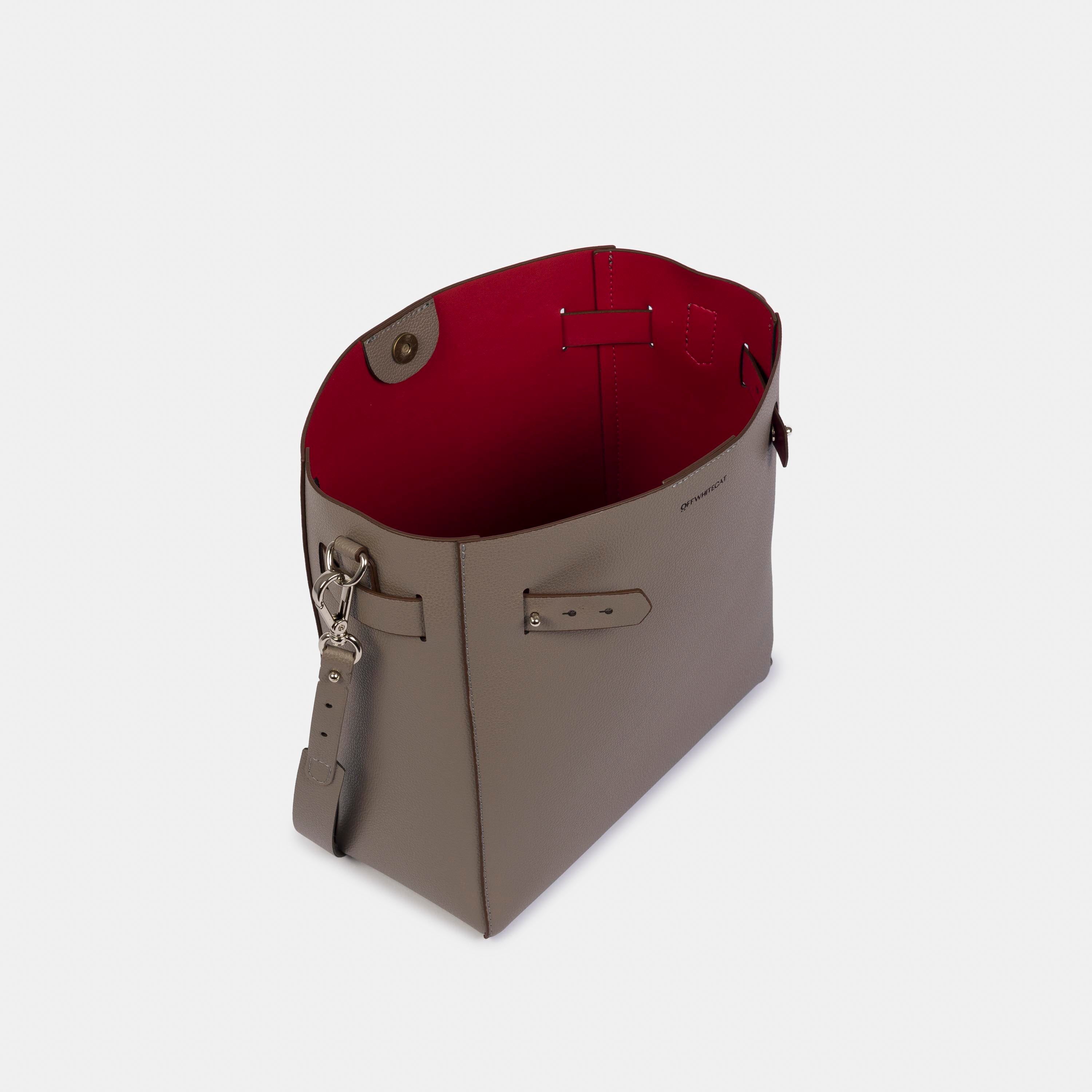 Bolsa 'Lucy' Grey-Off White Cat-Bolsa