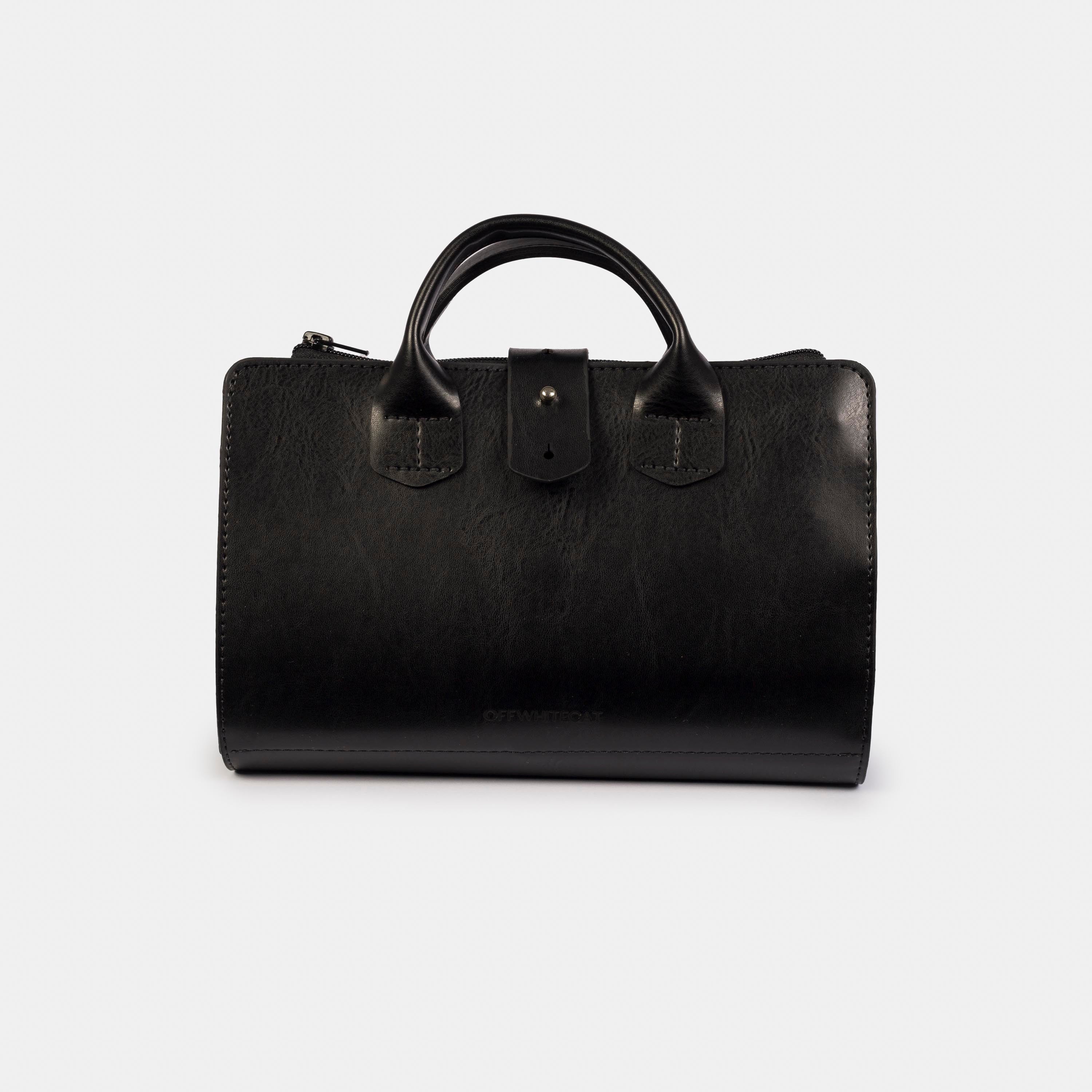 Necessaire 'Marie' Black-Off White Cat-