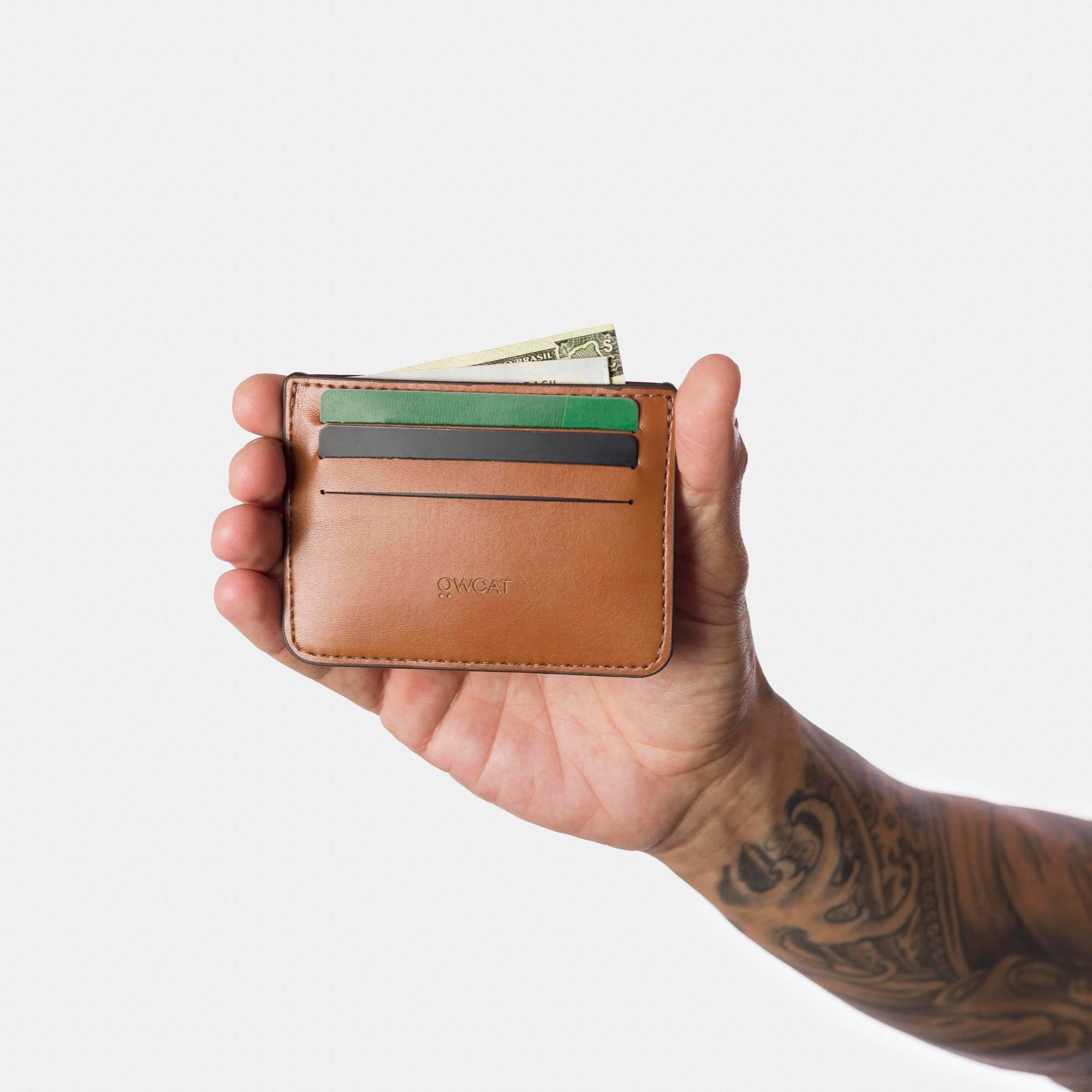 Carteira 'Vegavis' Natural