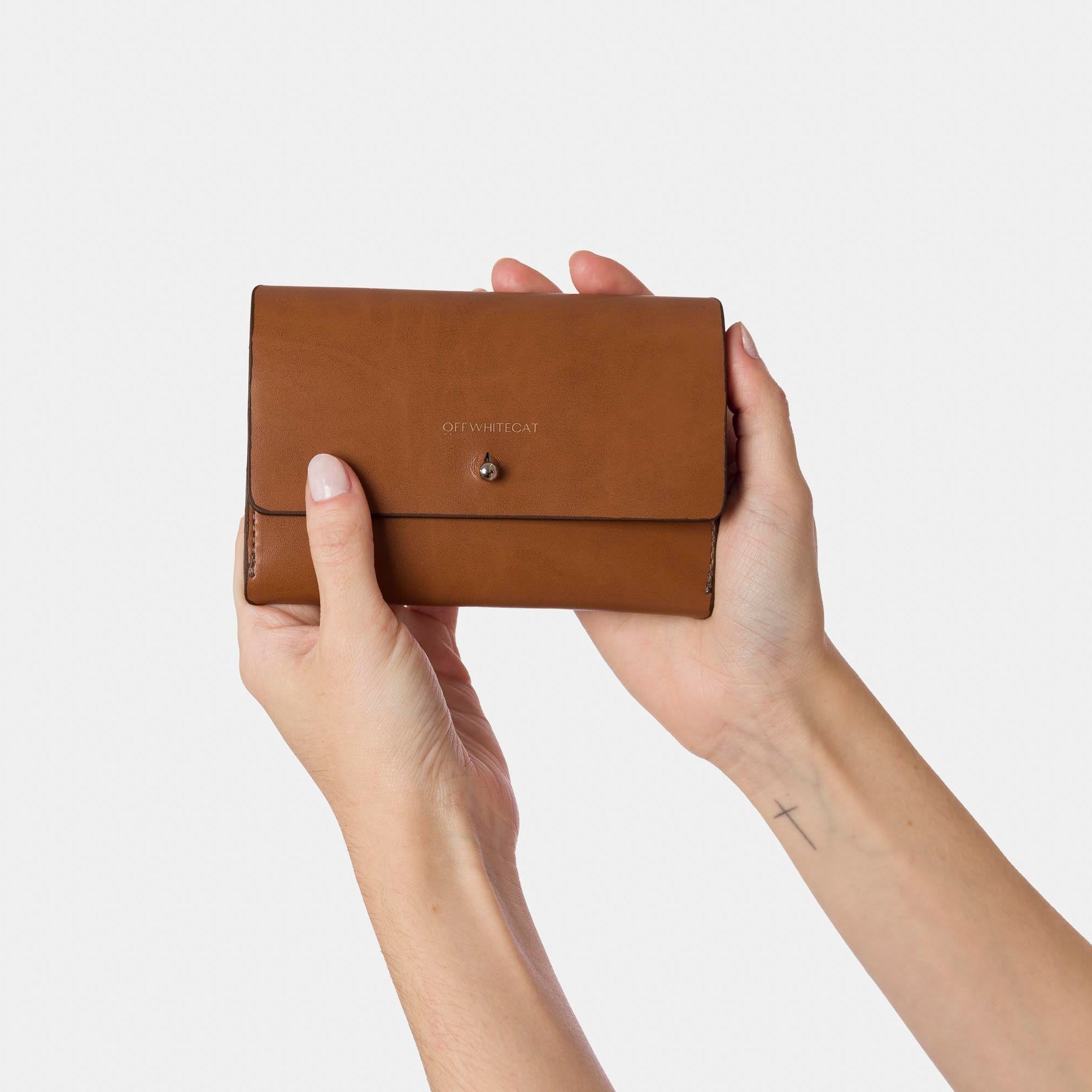 Carteira 'Cassi' Natural