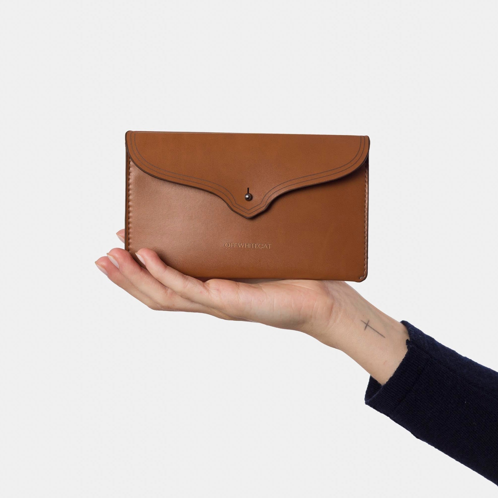 Carteira 'Nina' Natural