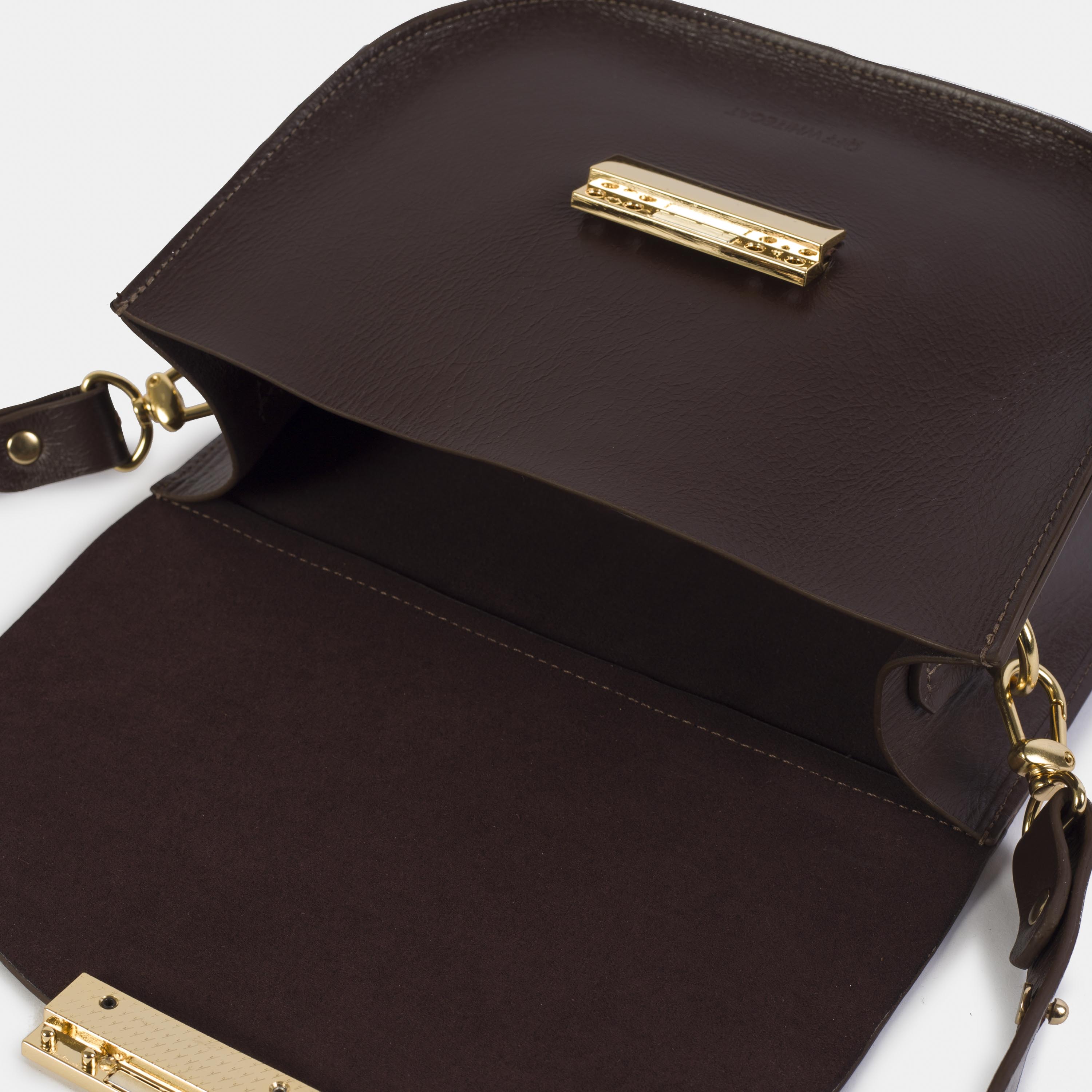 Bolsa 'Vic' Couro - Espresso