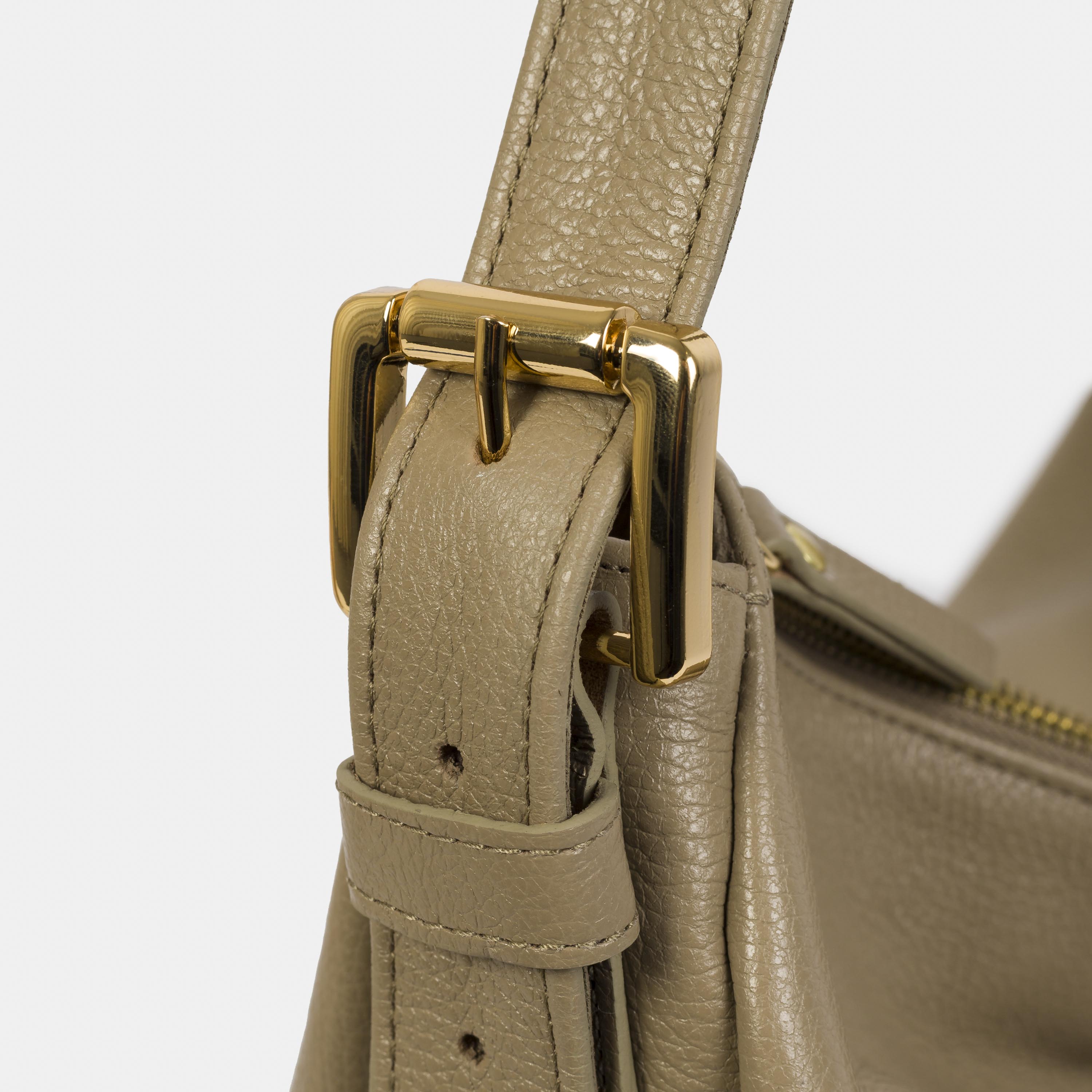 Bolsa 'Zoe' Couro - Oliva