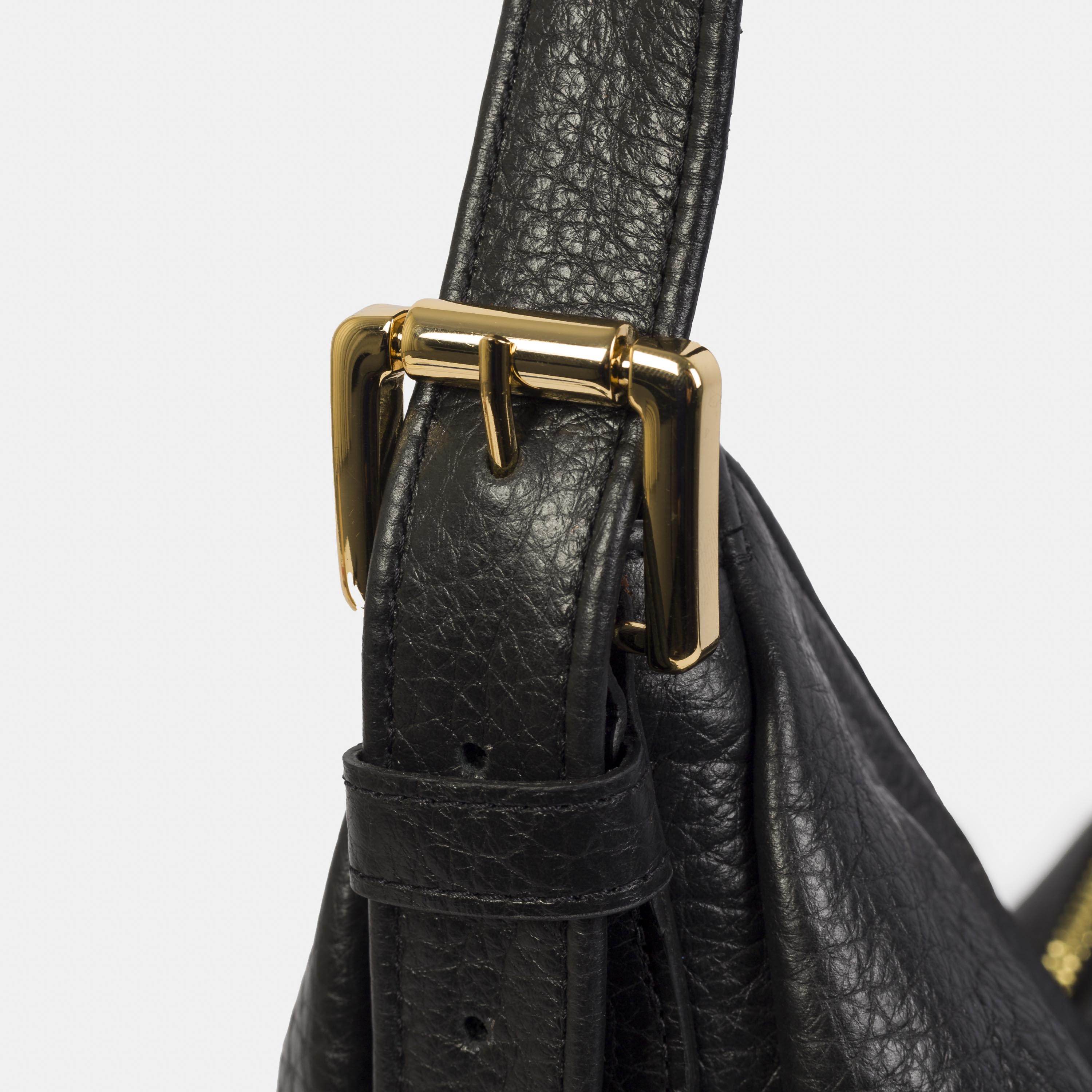 Bolsa 'Zoe' Couro - Black