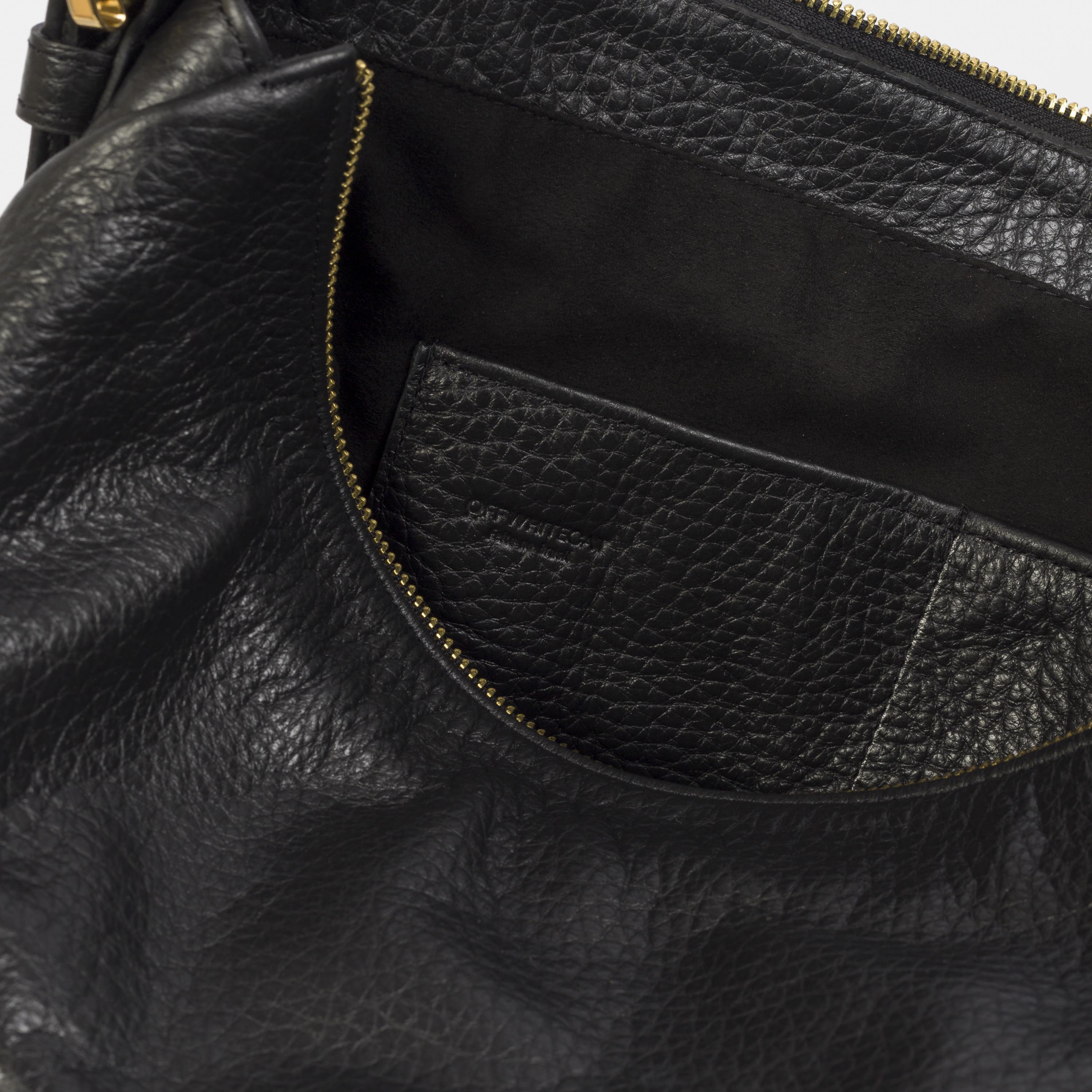 Bolsa 'Zoe' Couro - Black