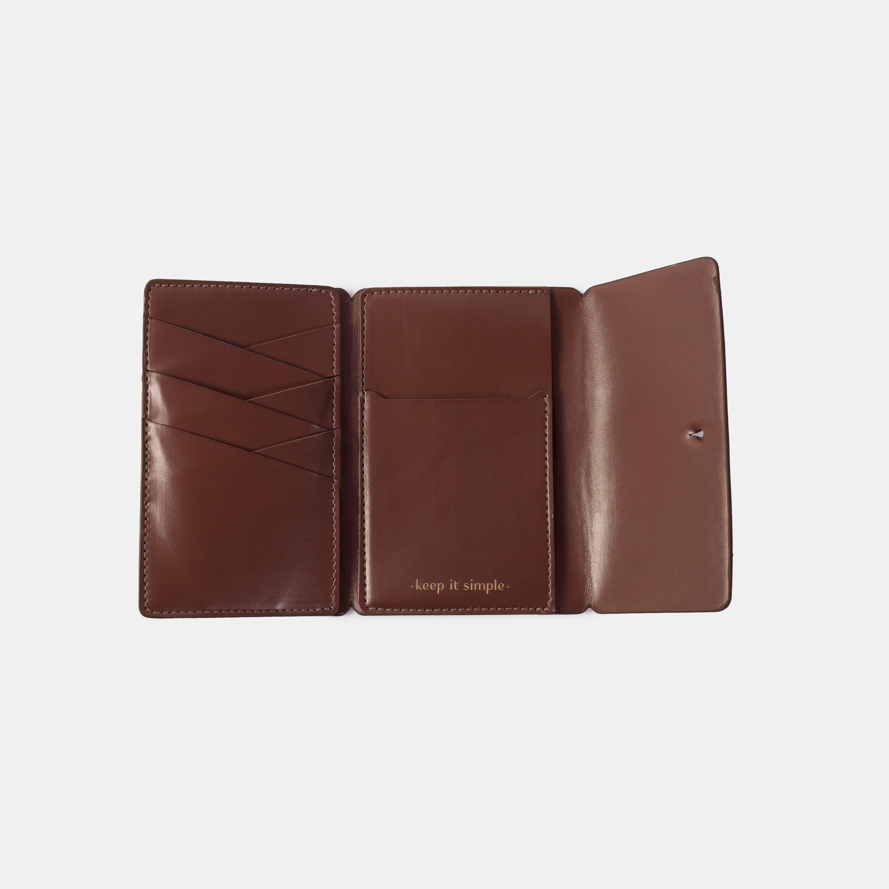 Carteira 'Cassi' Toffee