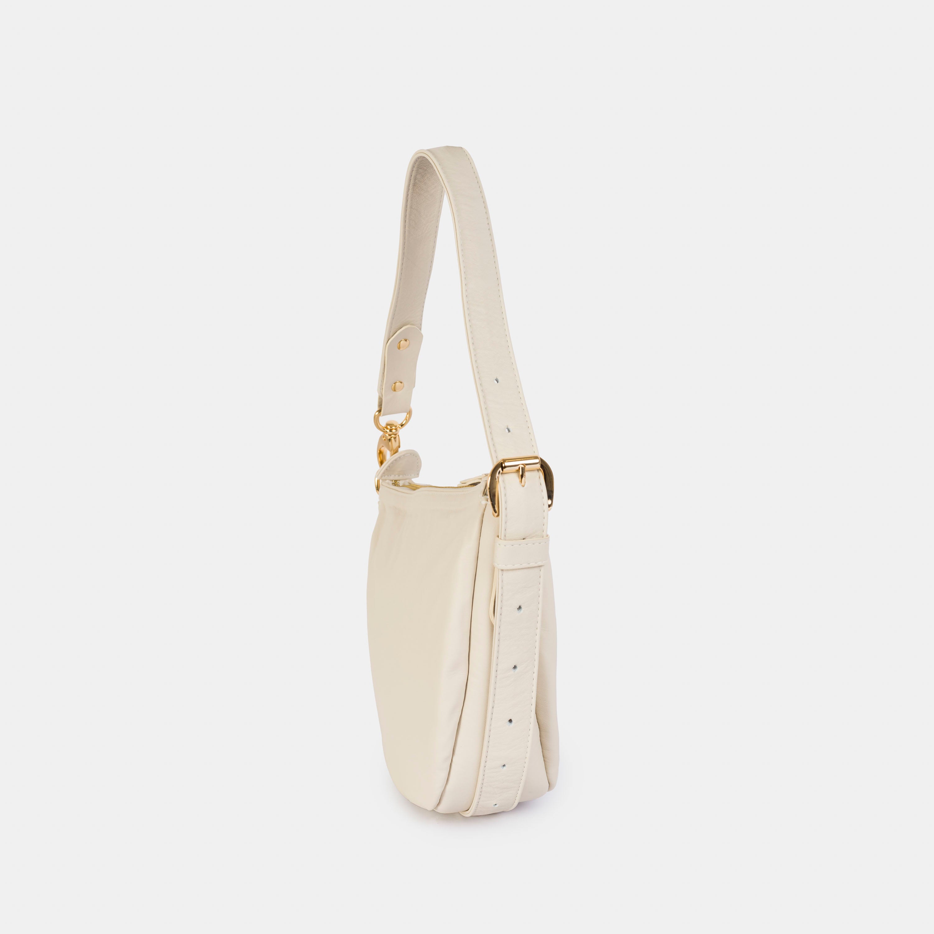 Bolsa 'Mini Zoe' Couro - Off White