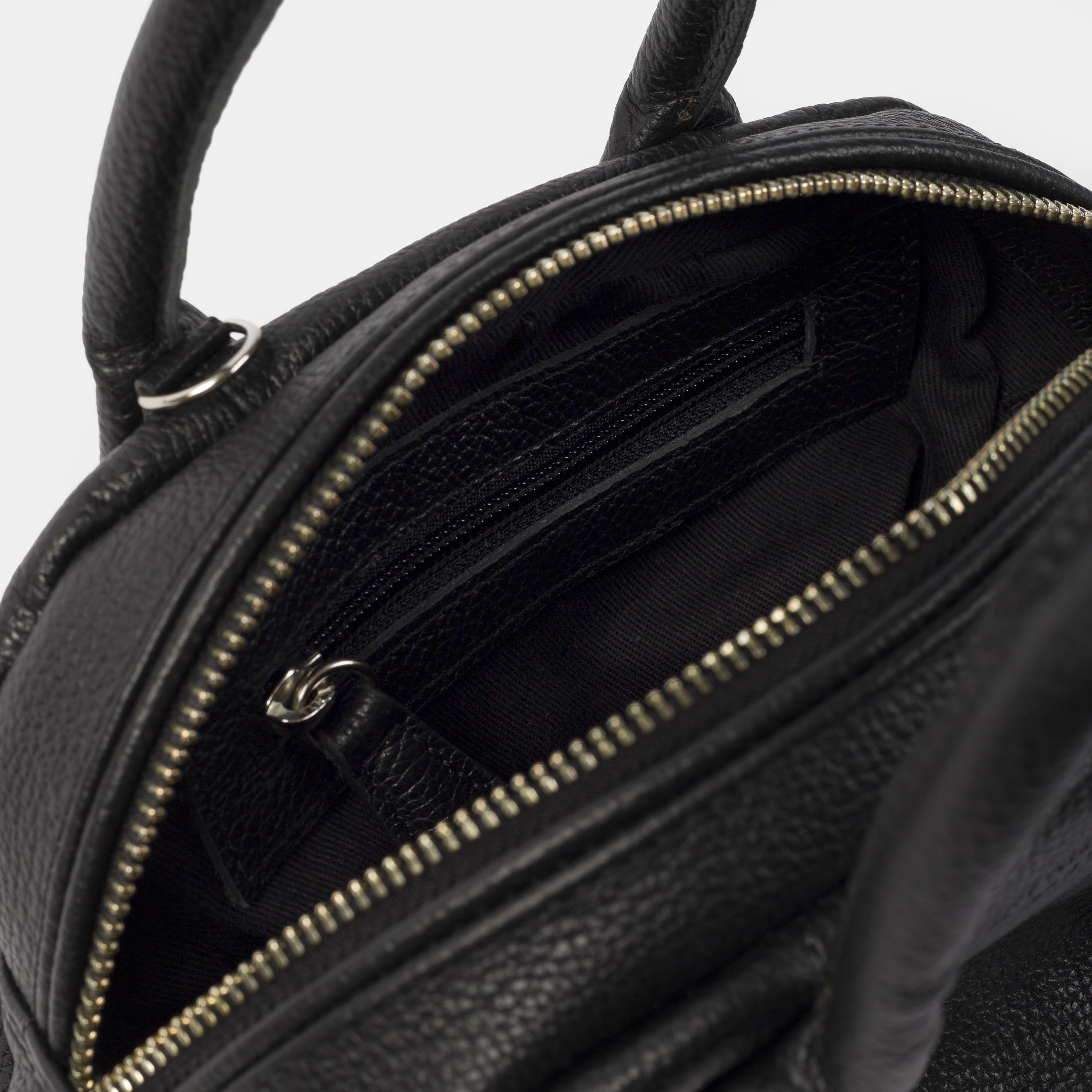 Bolsa 'Mini Suki' Couro Black