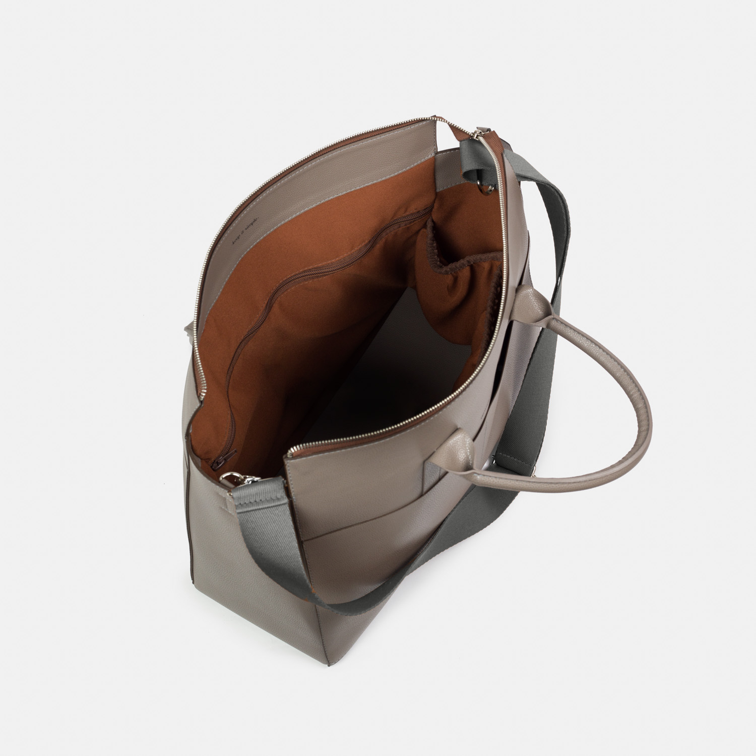 Bolsa 'Juno' Grey-Off White Cat-Bolsa