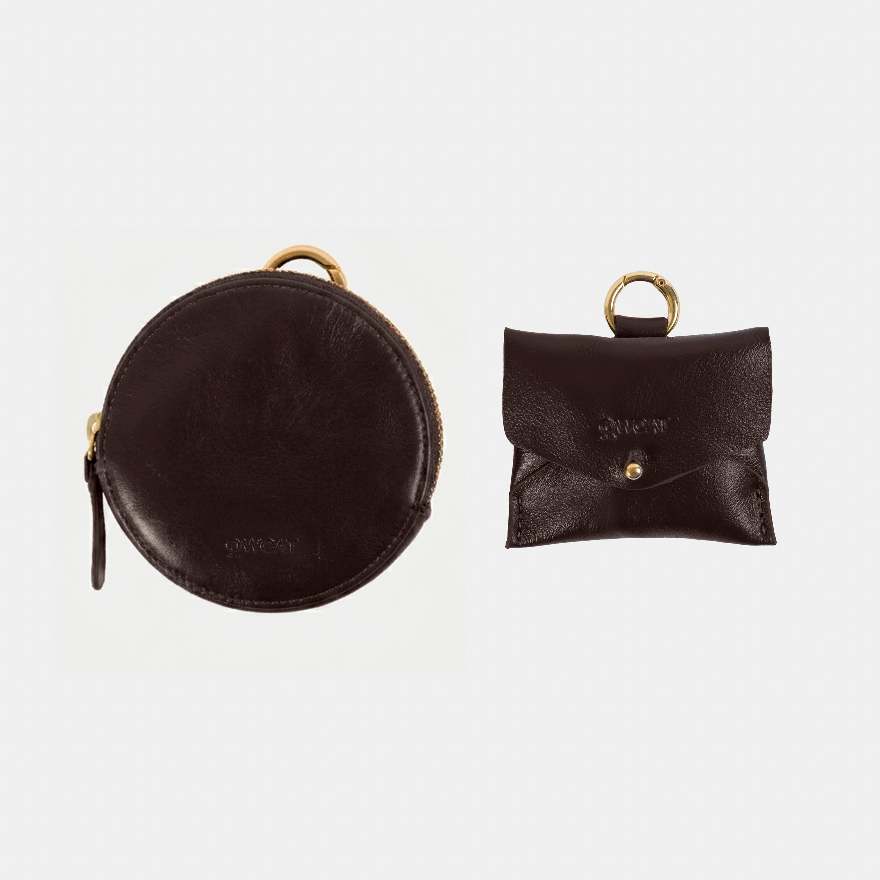 Bolsa 'Ayla' Couro Espresso