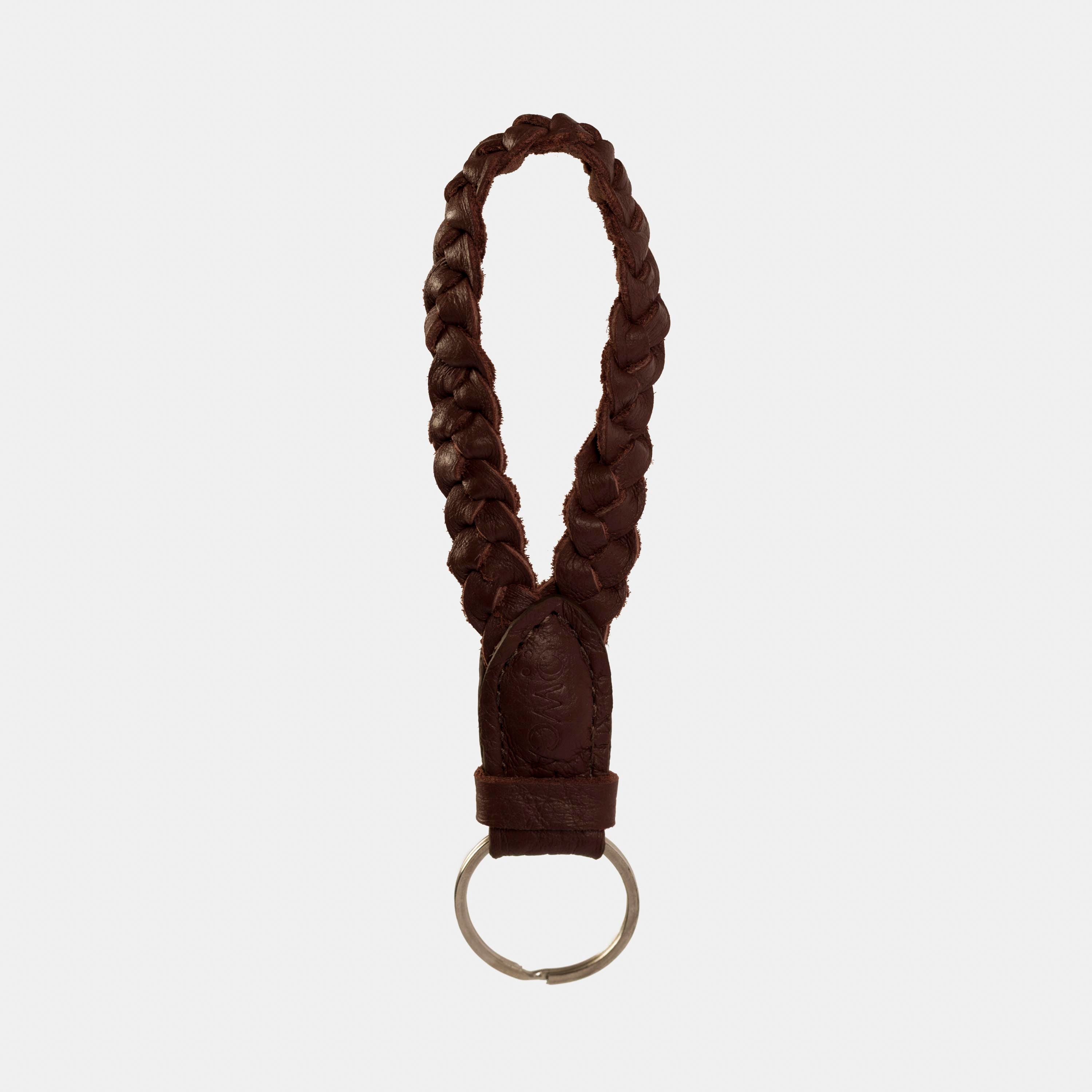 Chaveiro 'Trança' Bordeaux