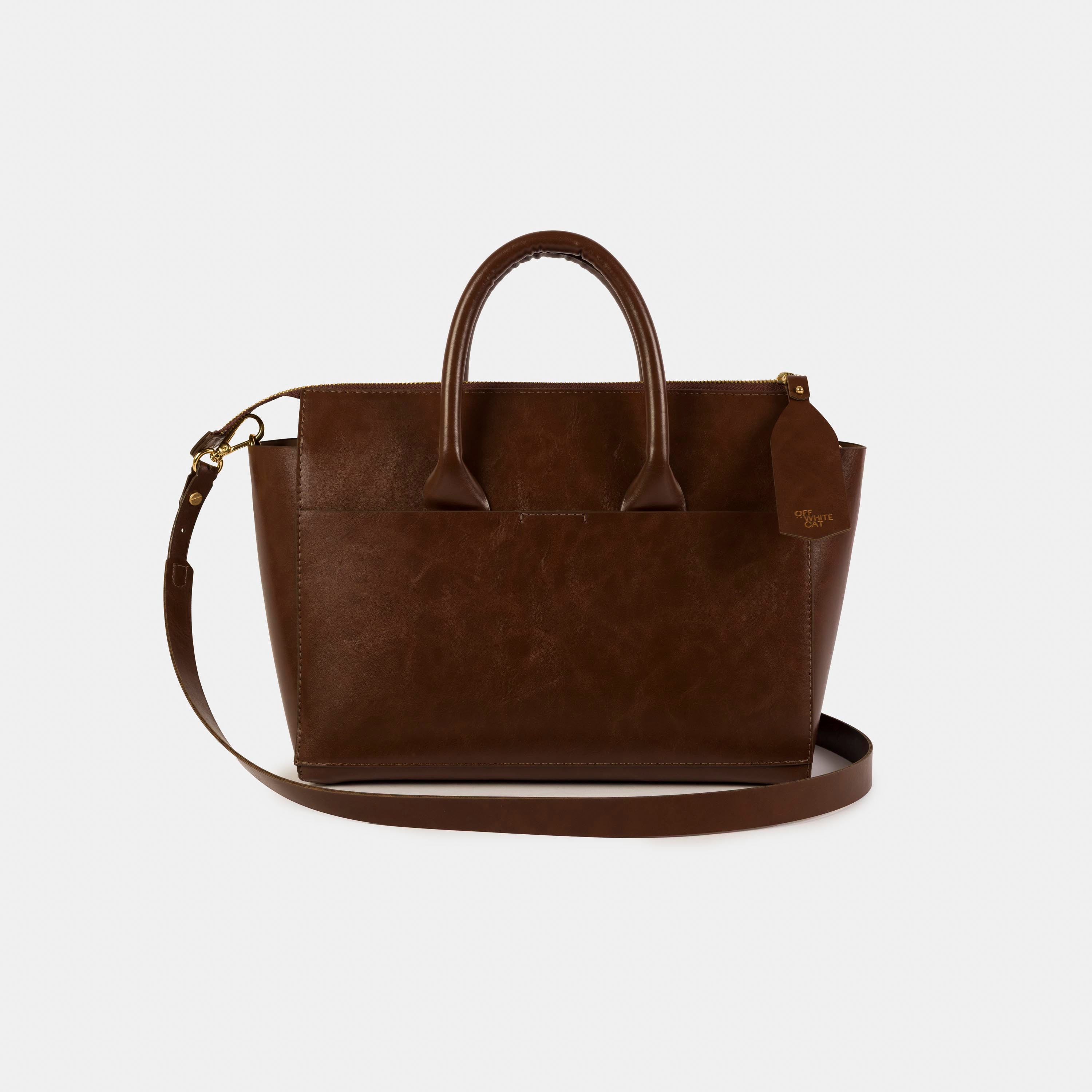 Bolsa 'Mini Juno' Brandy
