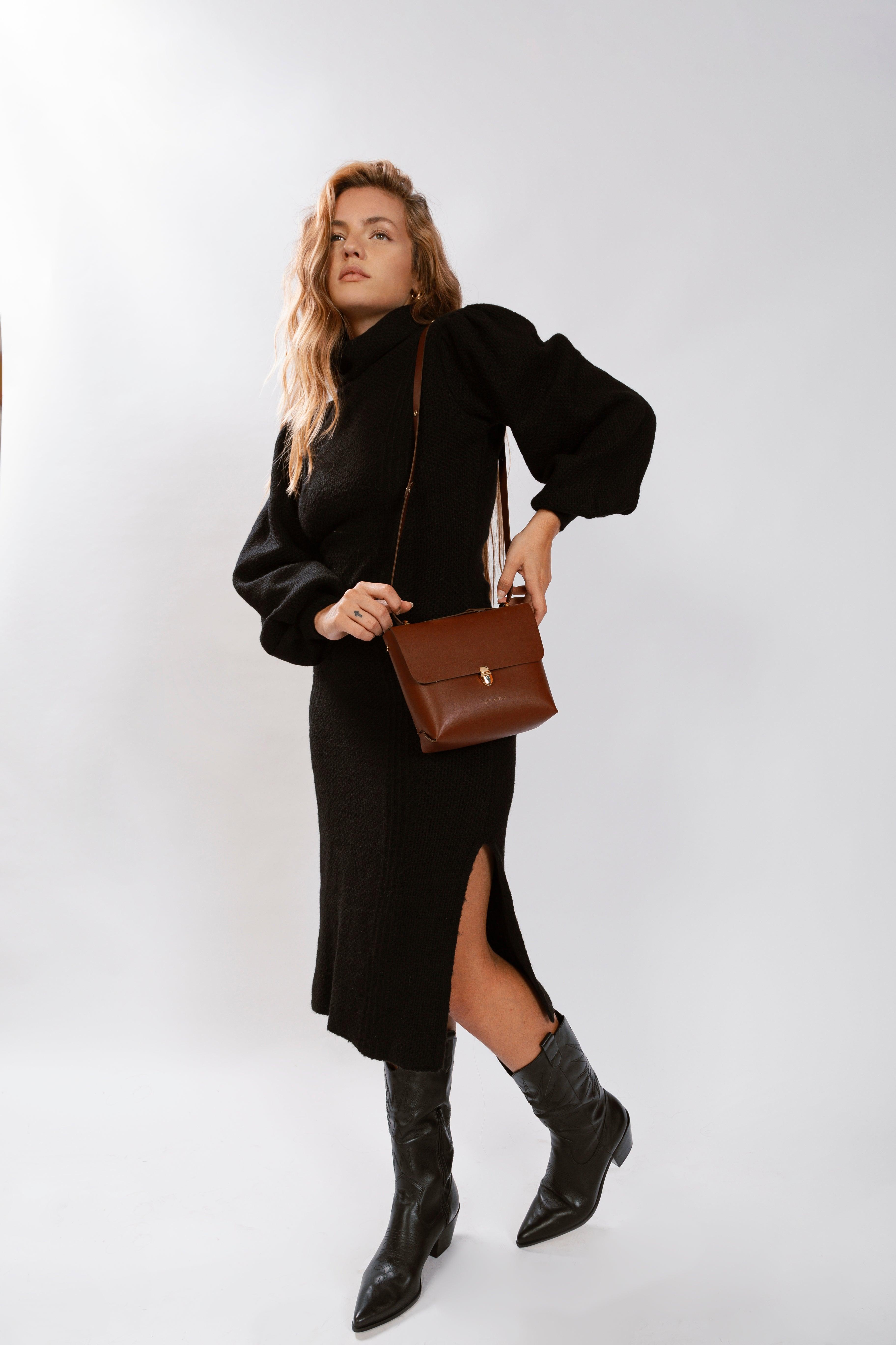 Bolsa 'Lui' Brandy-Off White Cat-Bolsa