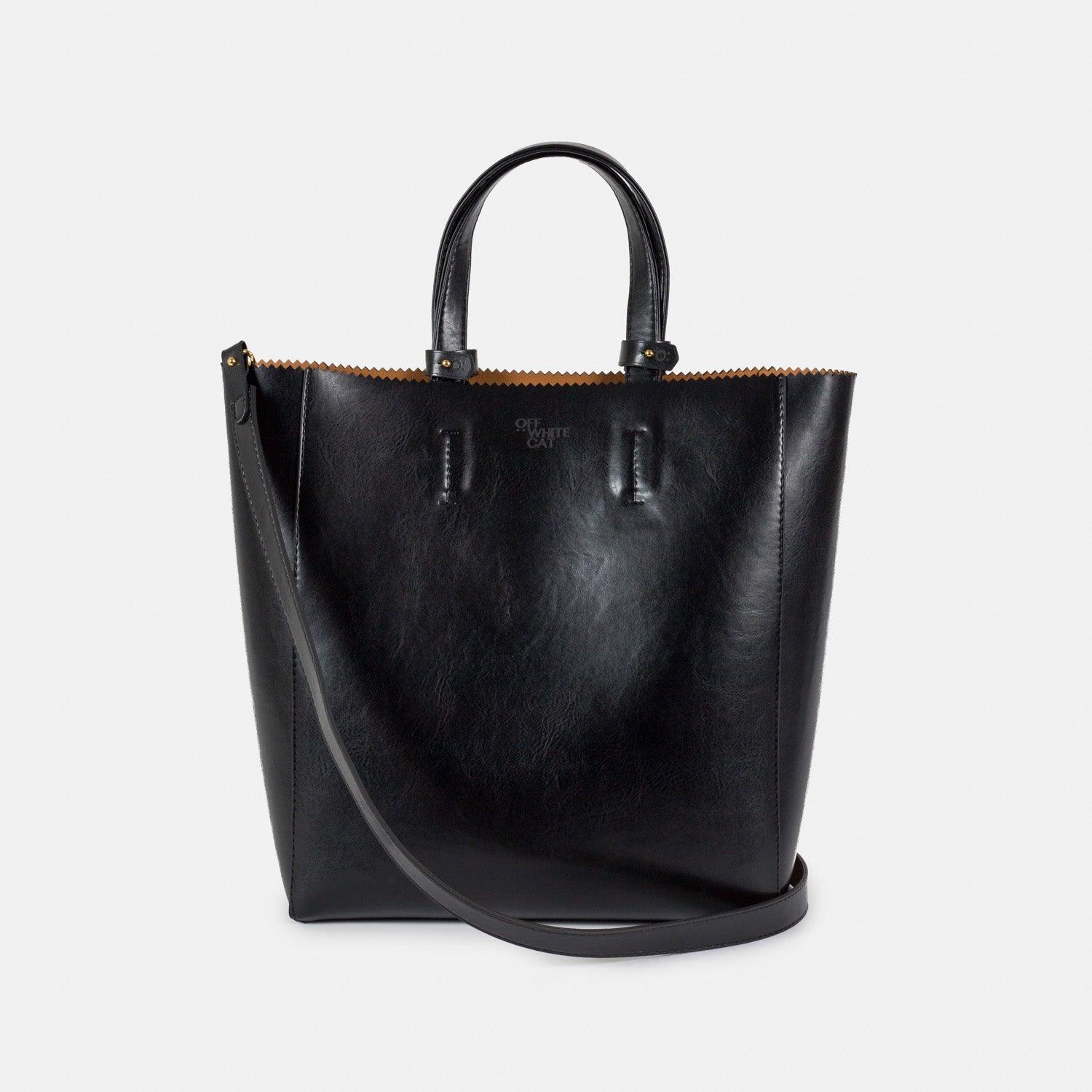 Bolsa 'Tess' Black-Off White Cat-Bolsa