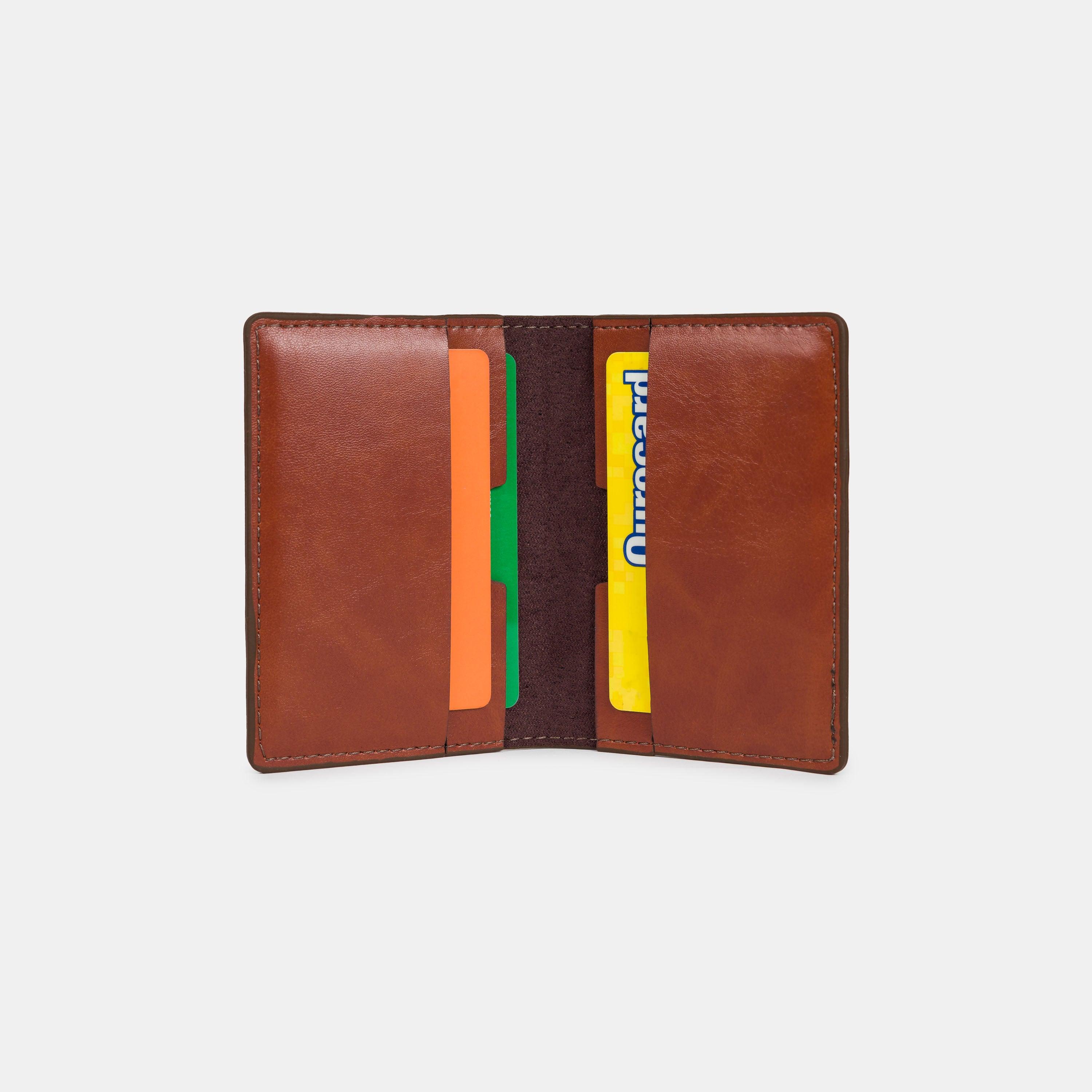 Carteira 'Microraptor' Rust-Off White Cat-