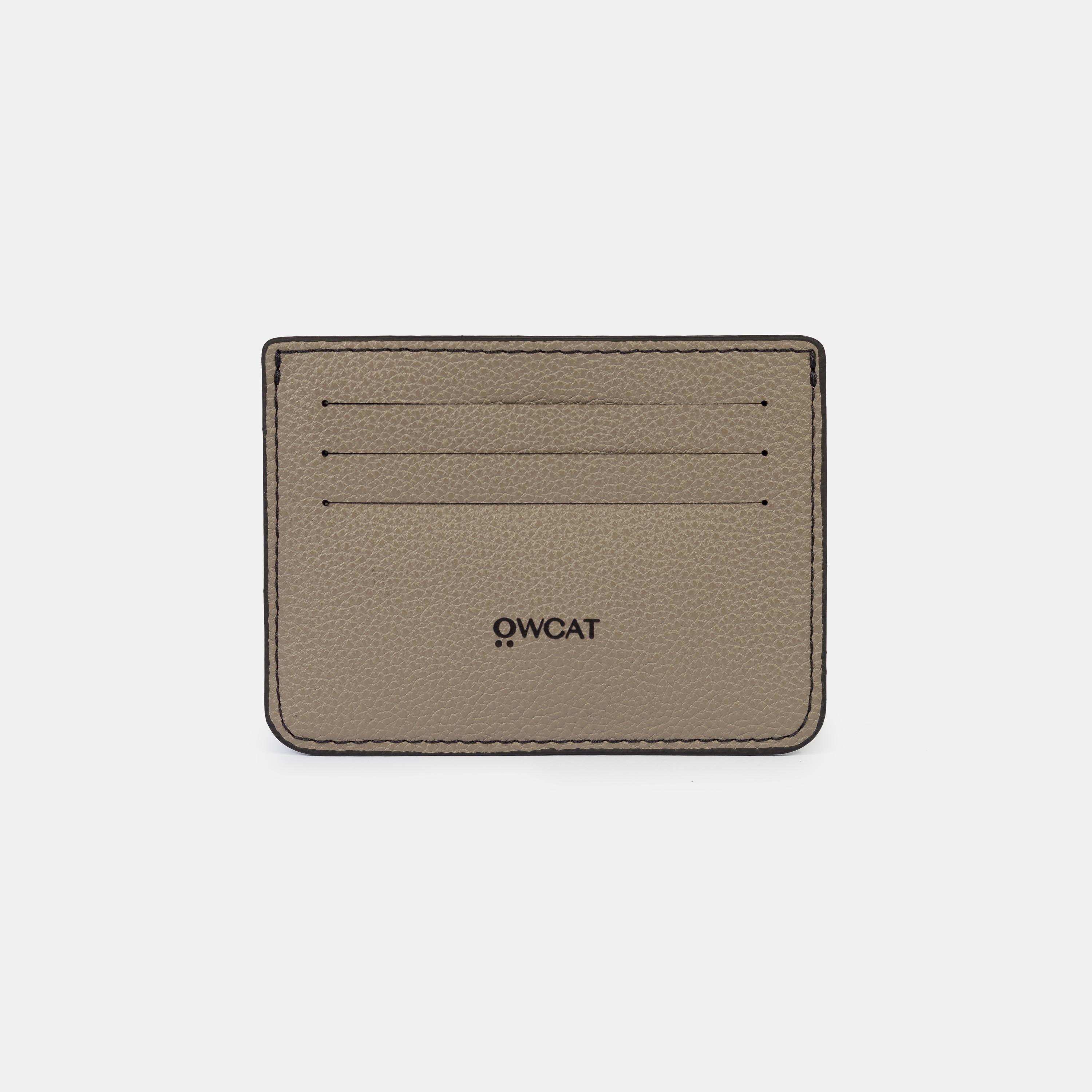 Carteira 'Vegavis' Grey-Off White Cat-