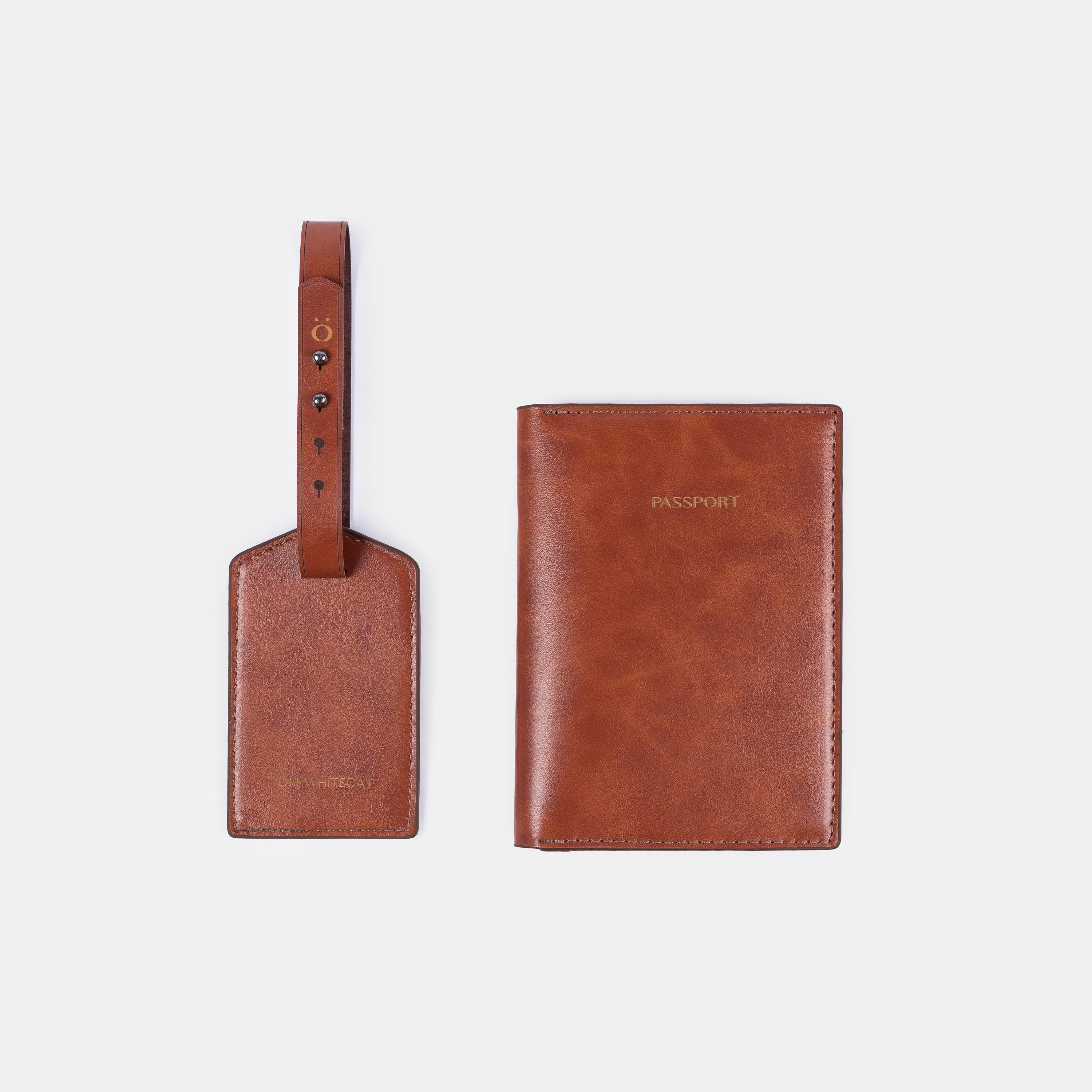 Duo 'Pepe' Rust-Off White Cat-