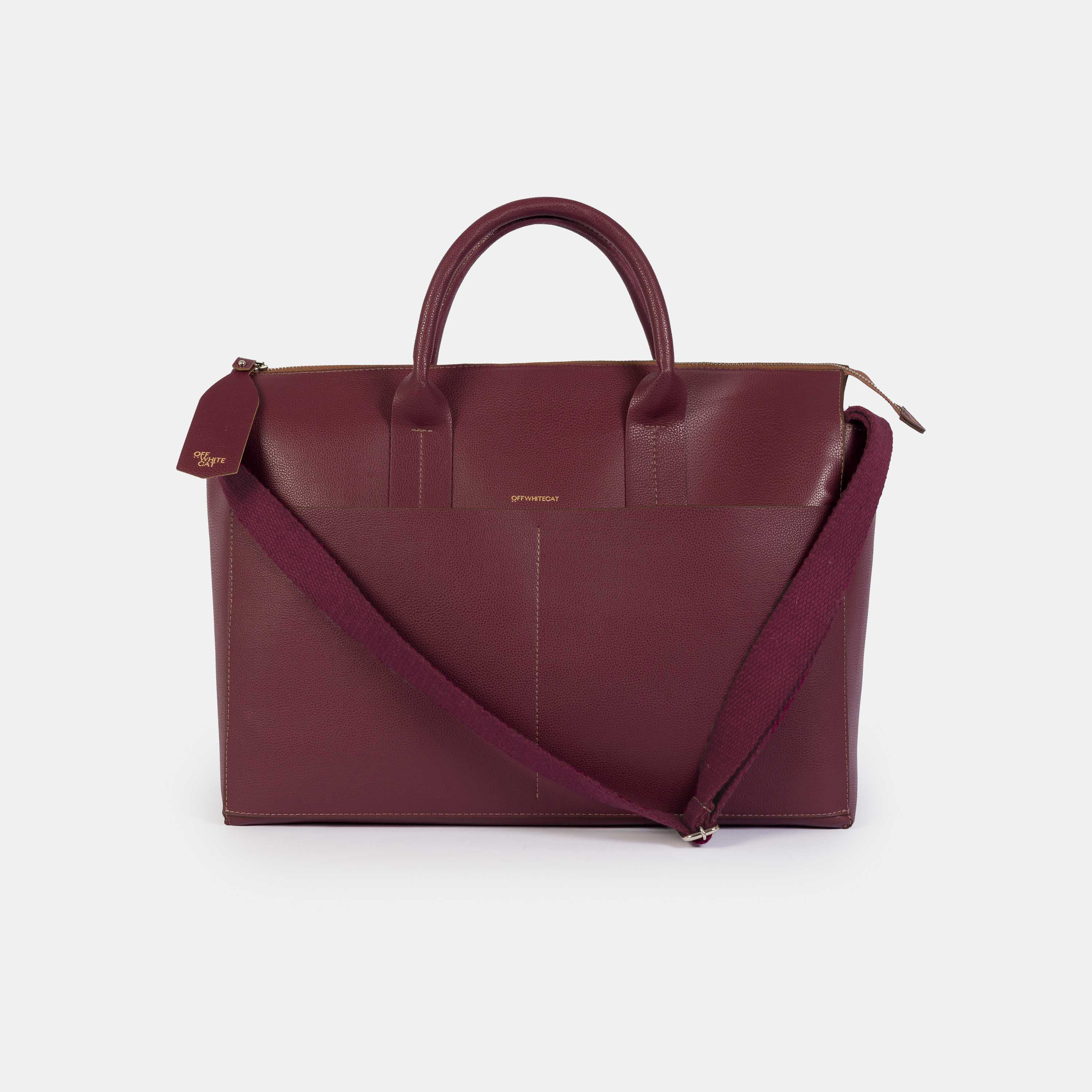 Bolsa 'Juno' Bordeaux
