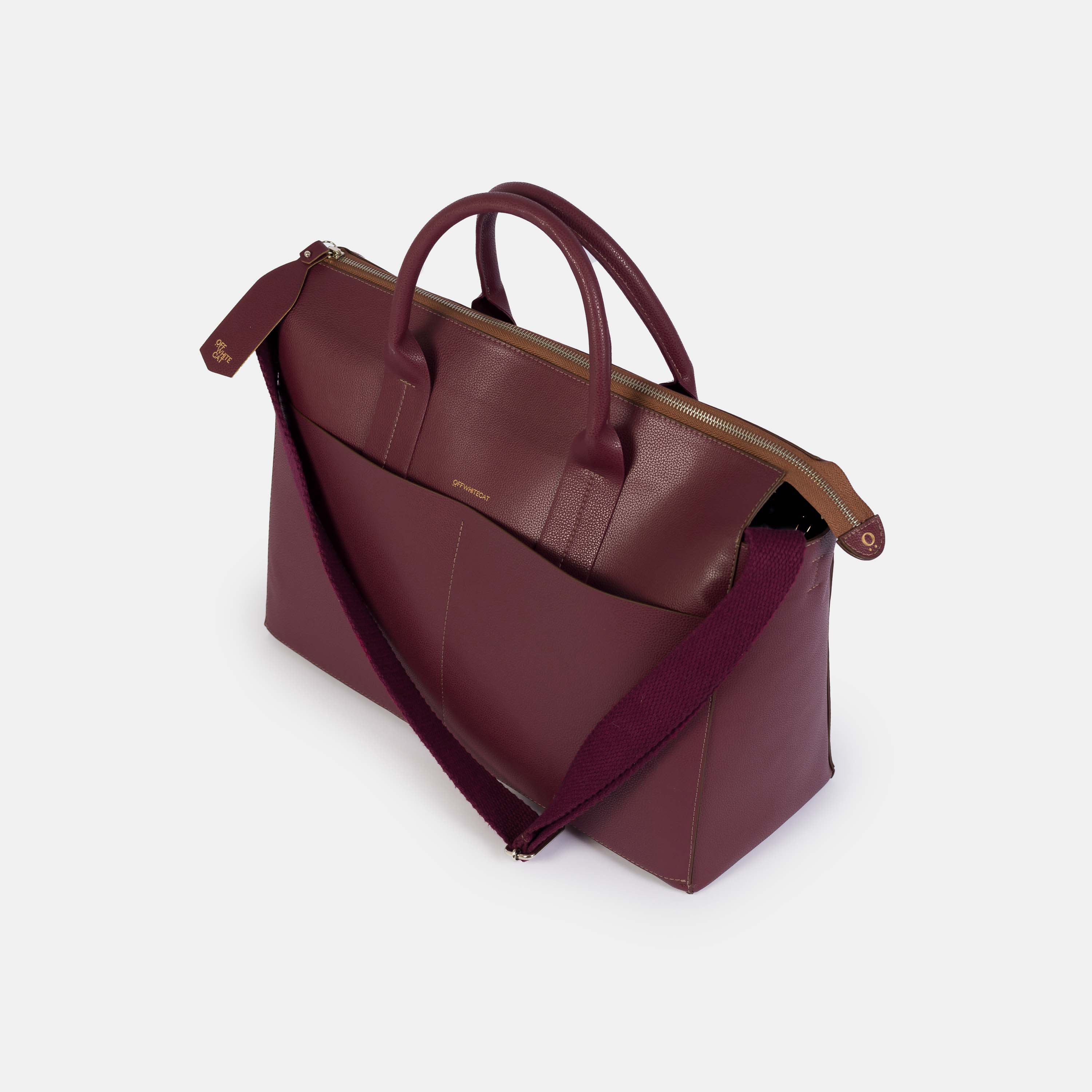Bolsa 'Juno' Bordeaux