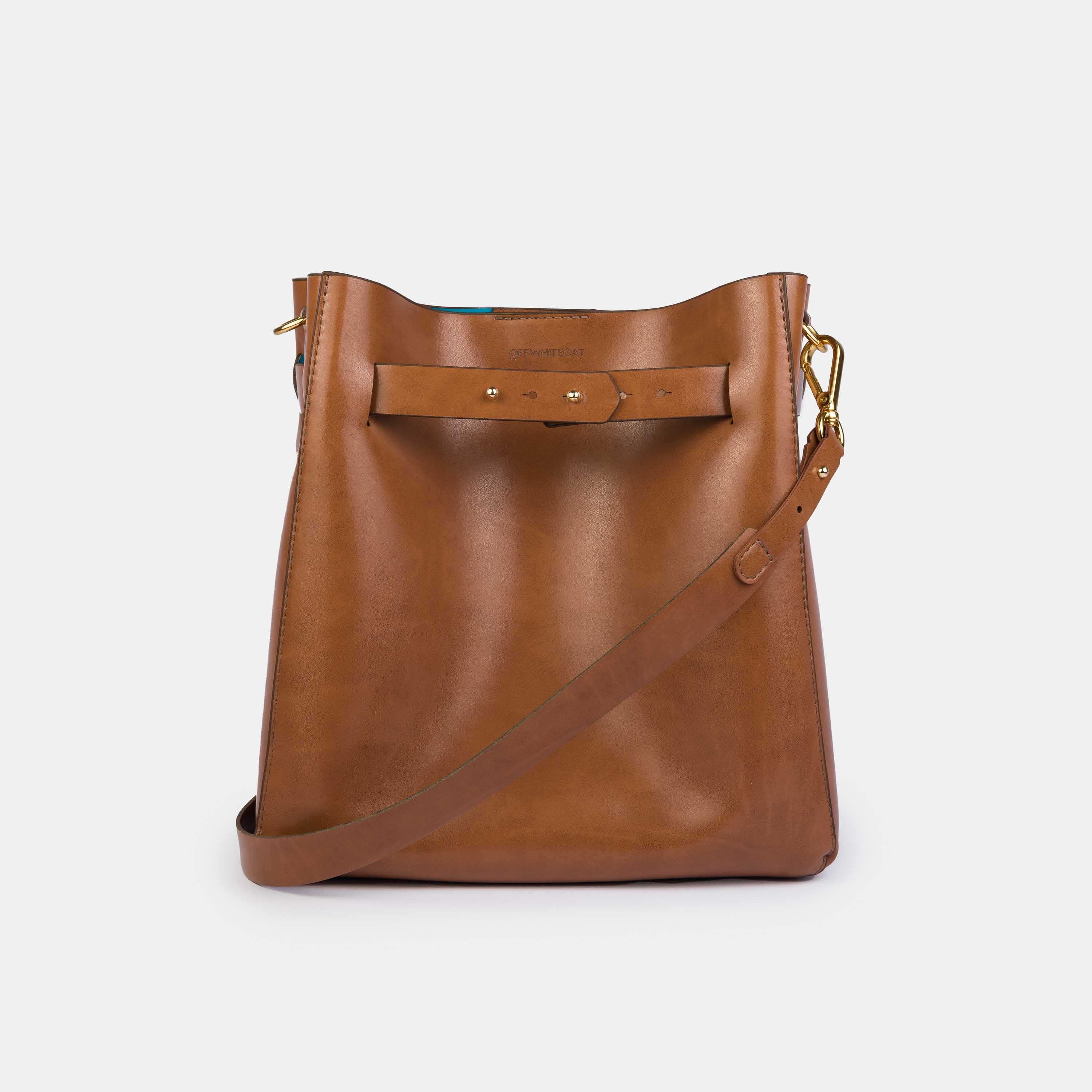 Bolsa 'Lucy' Natural-Off White Cat-Bolsa