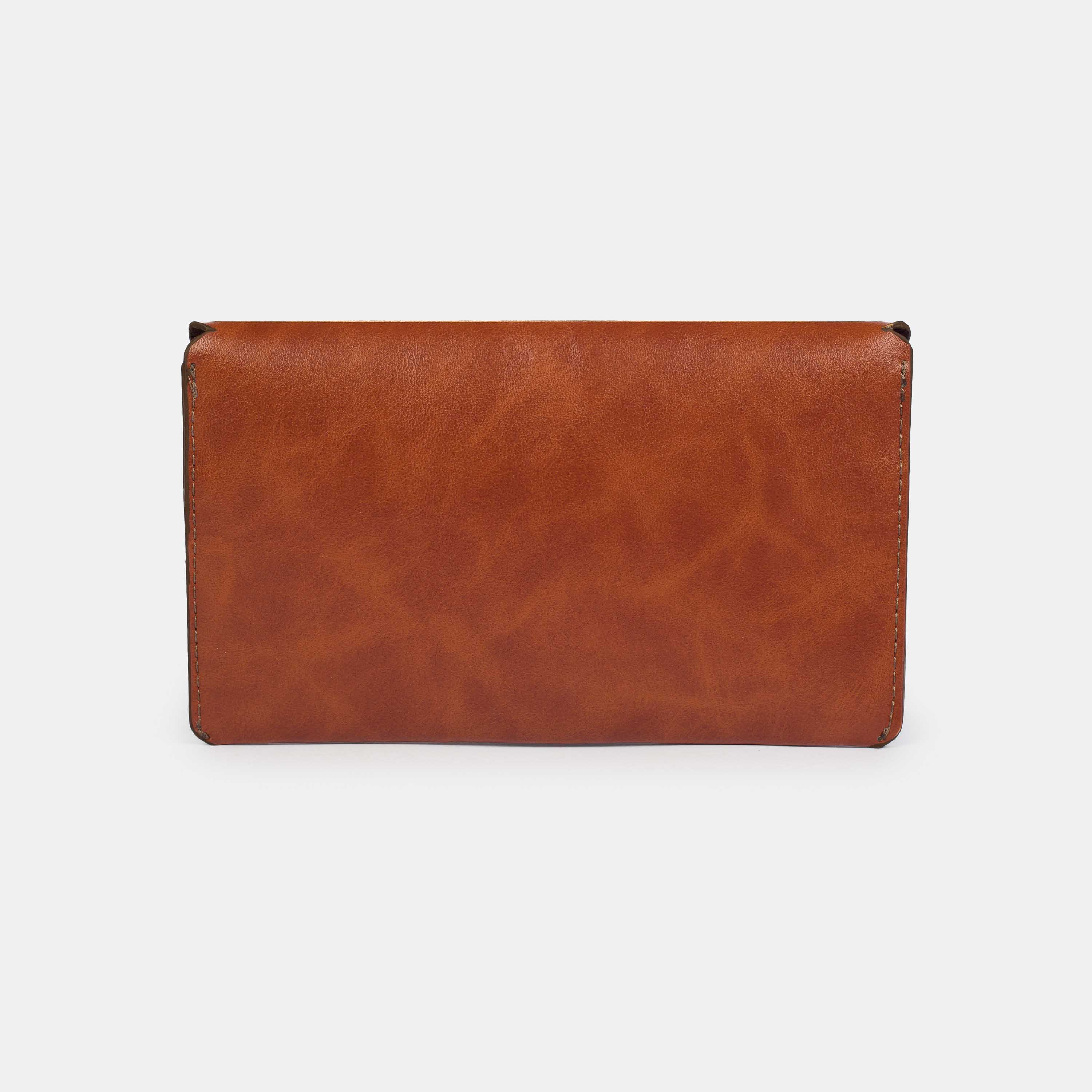 Carteira 'Nina' Rust-Off White Cat-