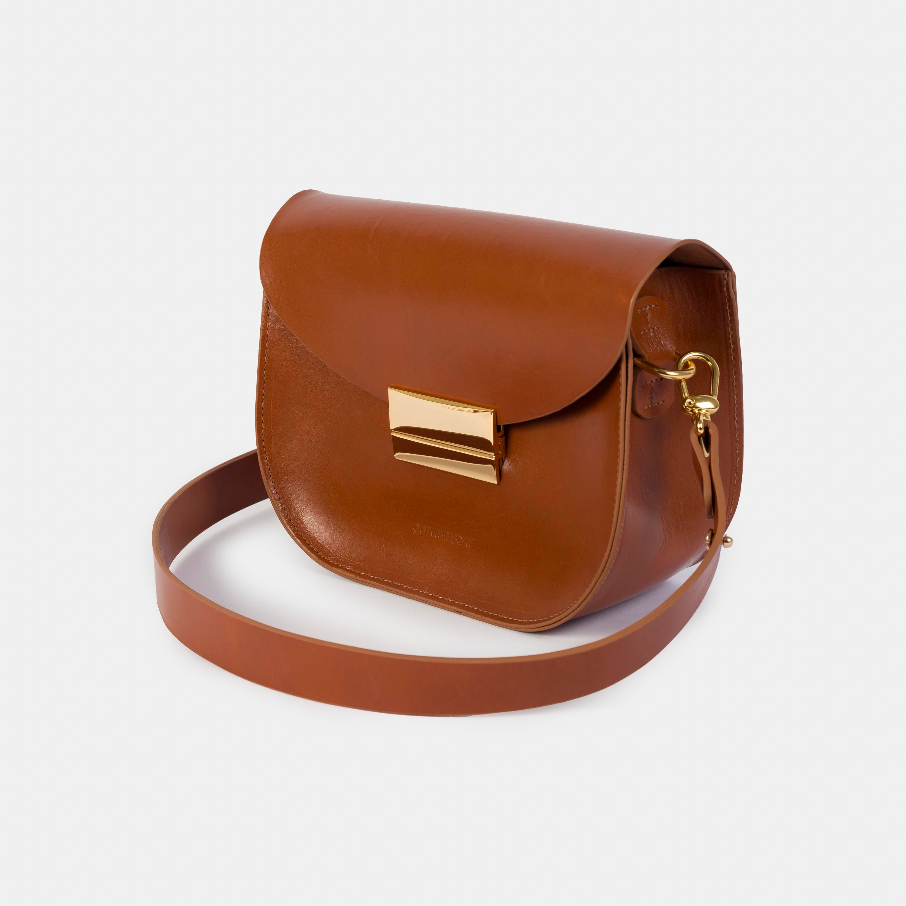 Bolsa 'Vic' Couro - Rust