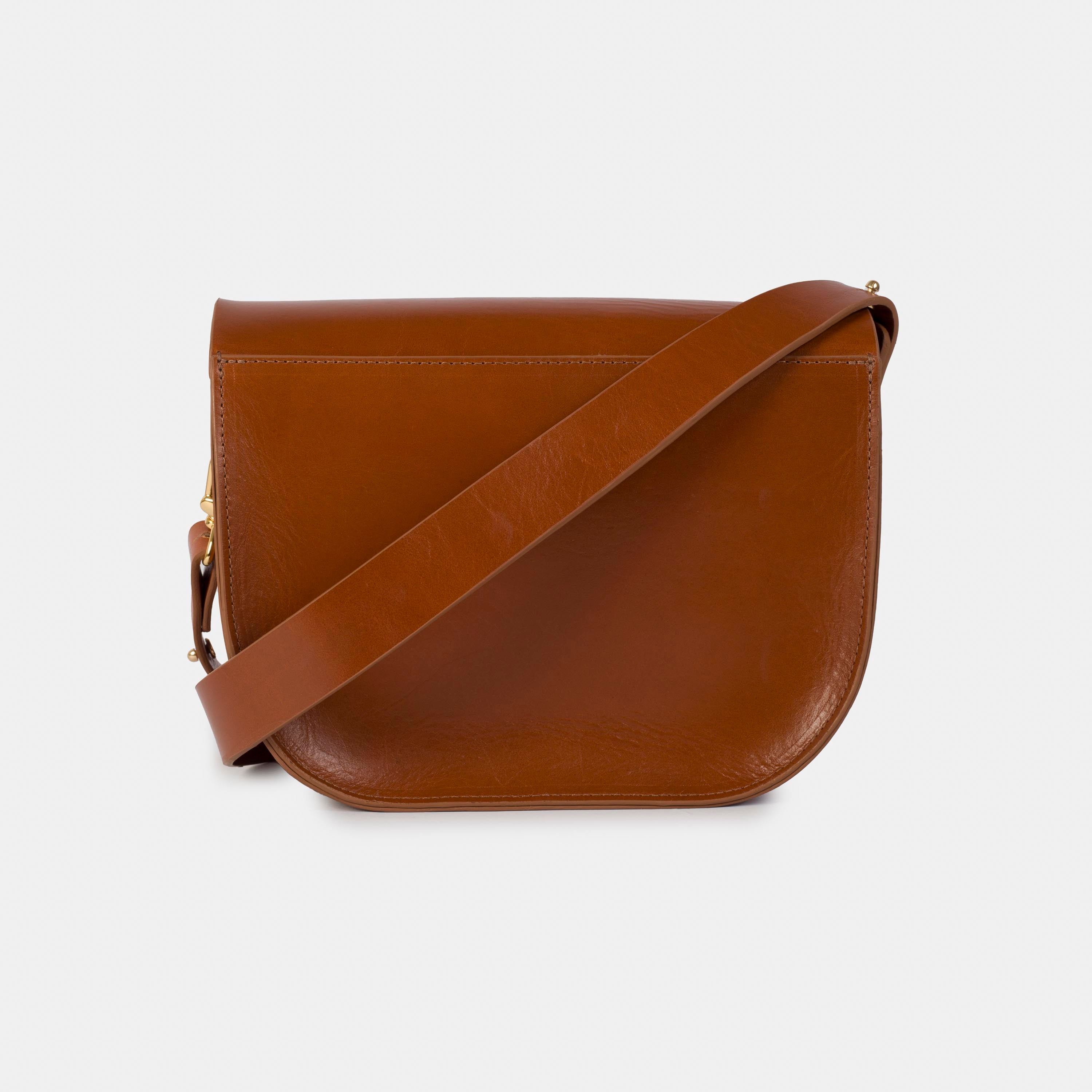 Bolsa 'Vic' Couro - Rust