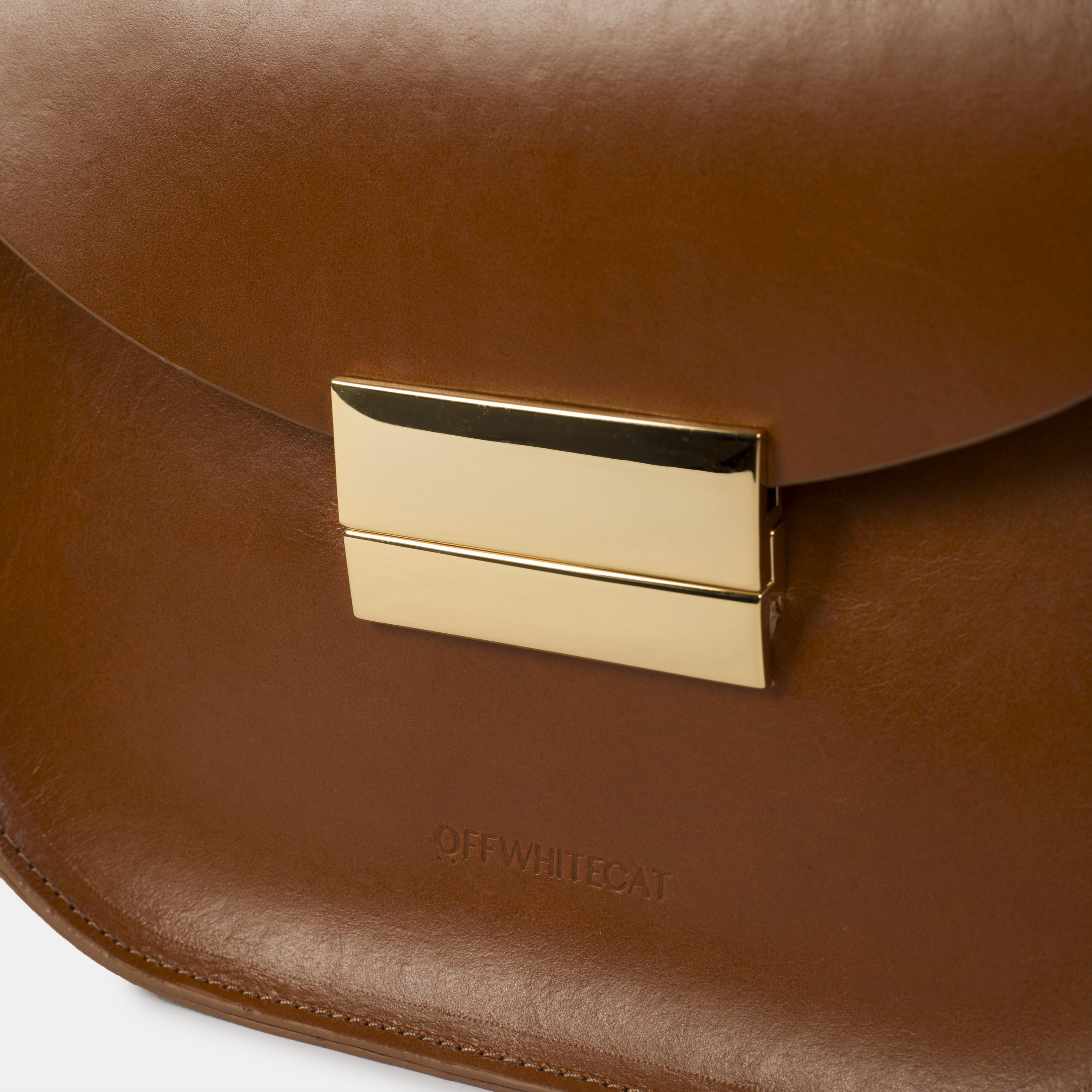 Bolsa 'Vic' Couro - Rust