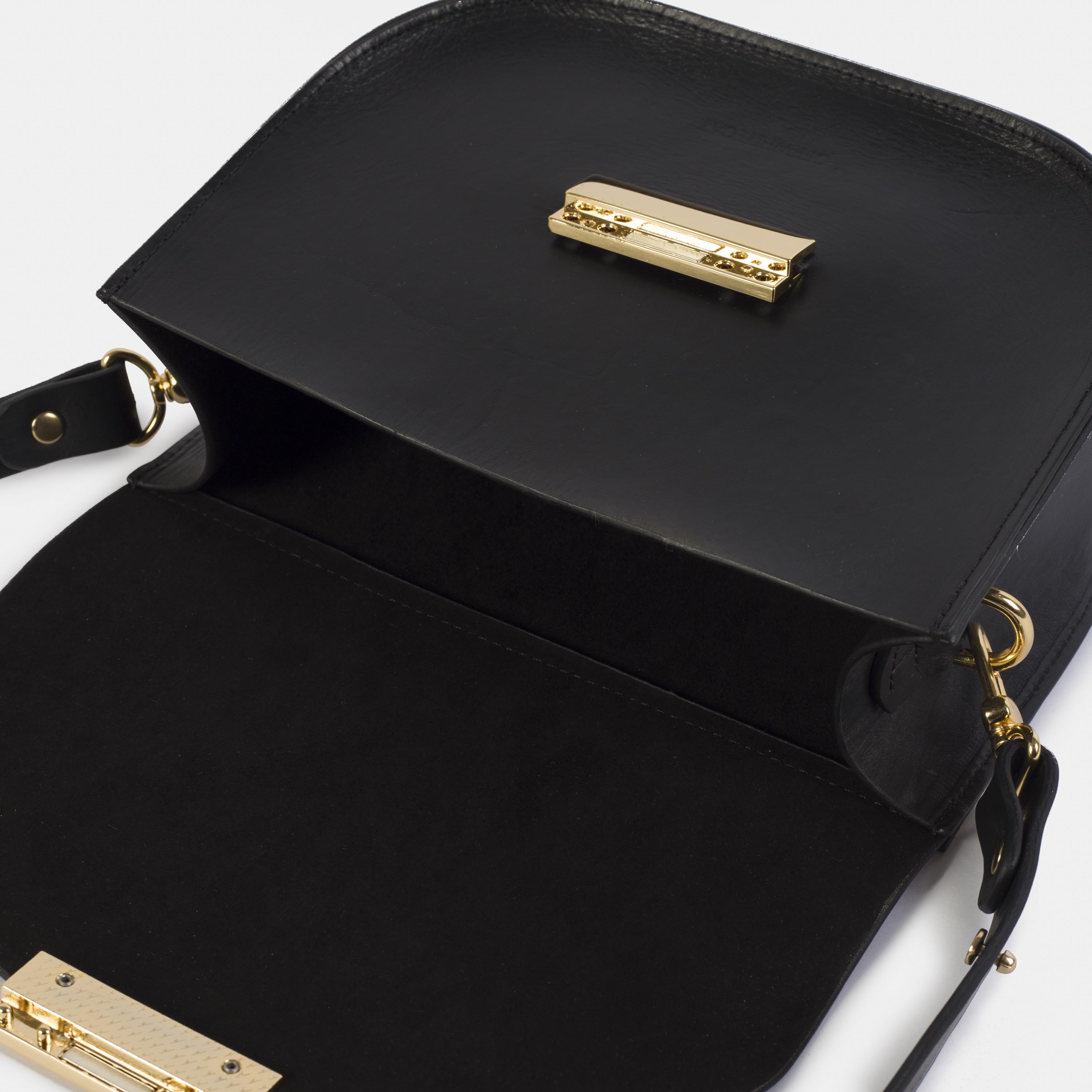 Bolsa 'Vic' Couro - Black