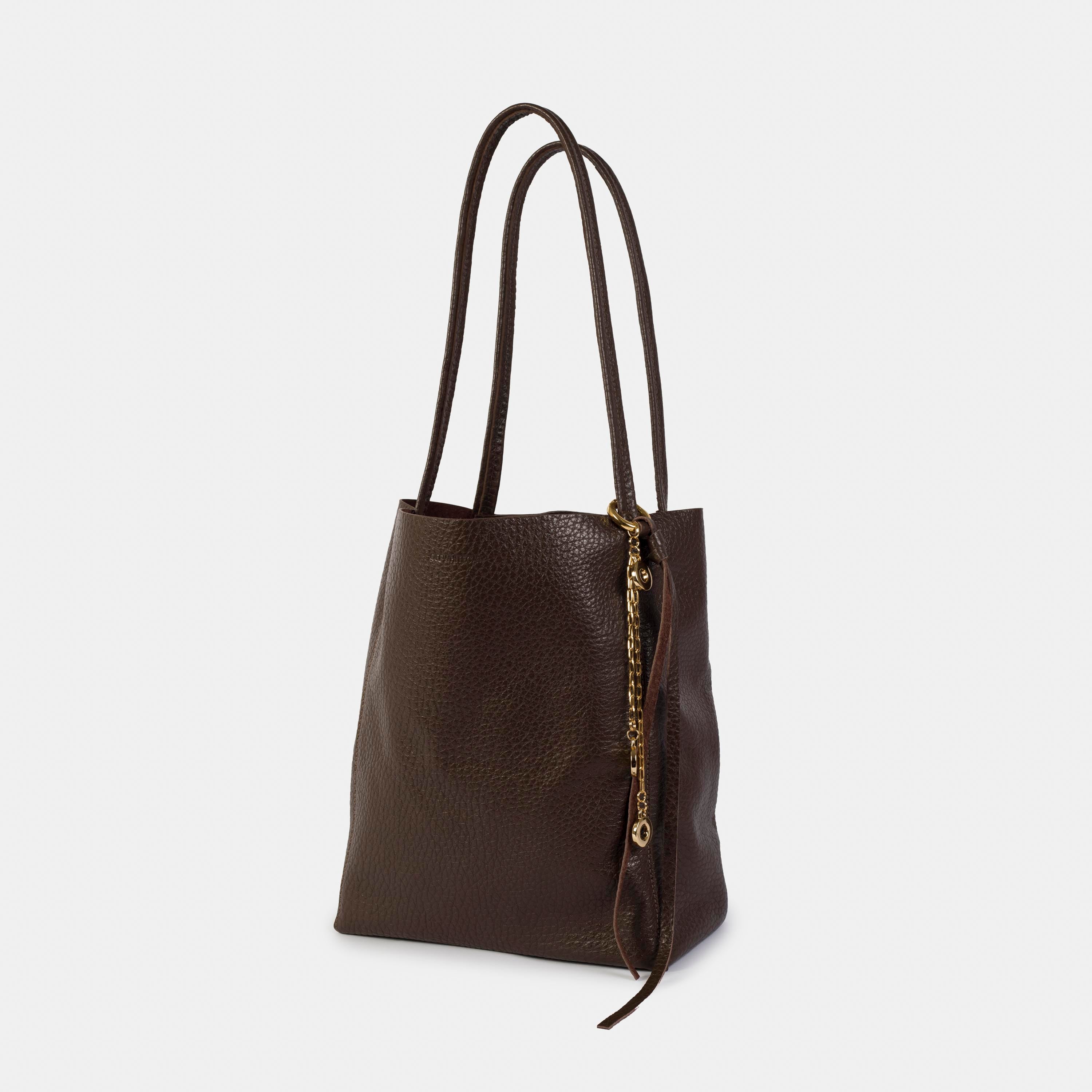 Bolsa 'Meg' Couro - Espresso