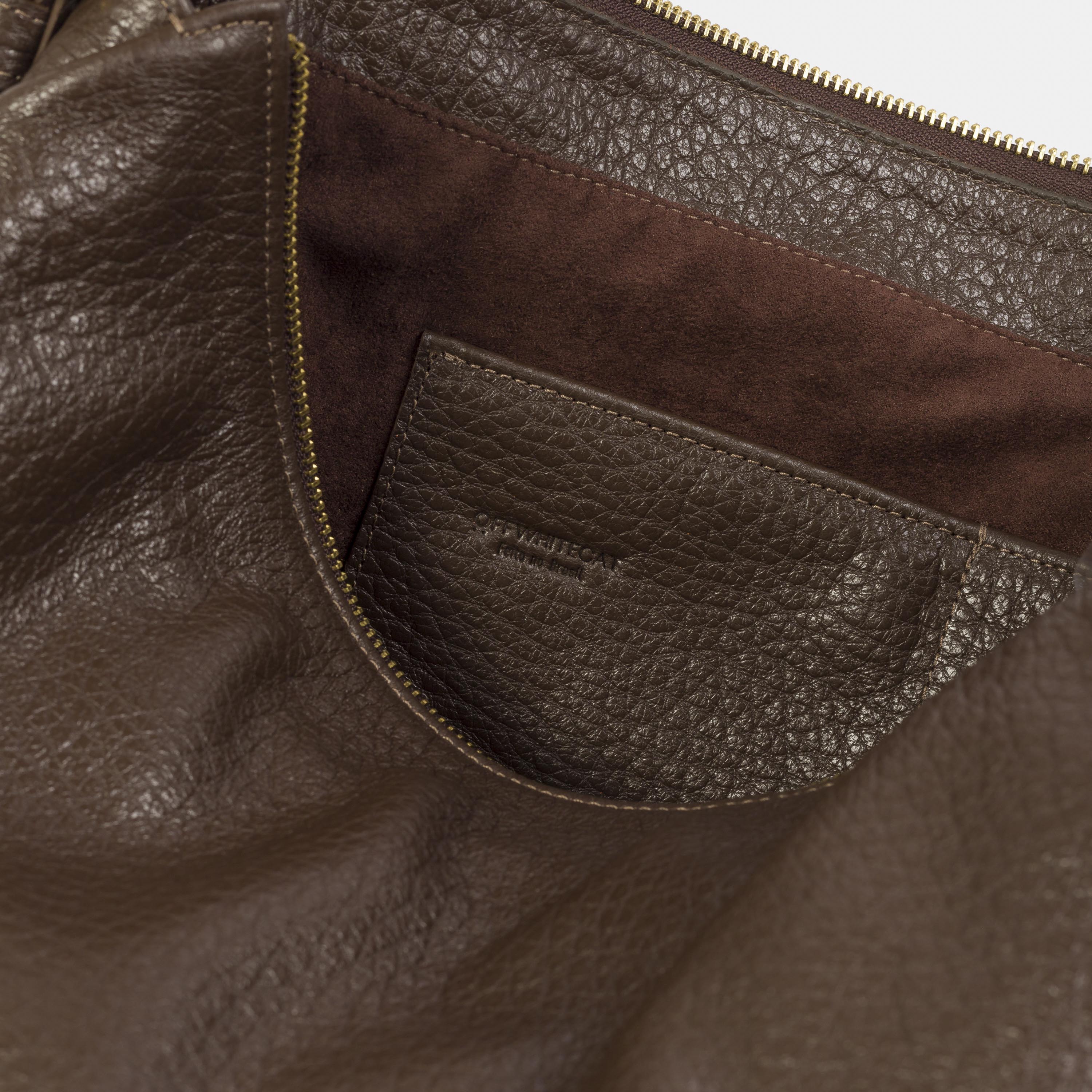 Bolsa 'Zoe' Couro - Espresso