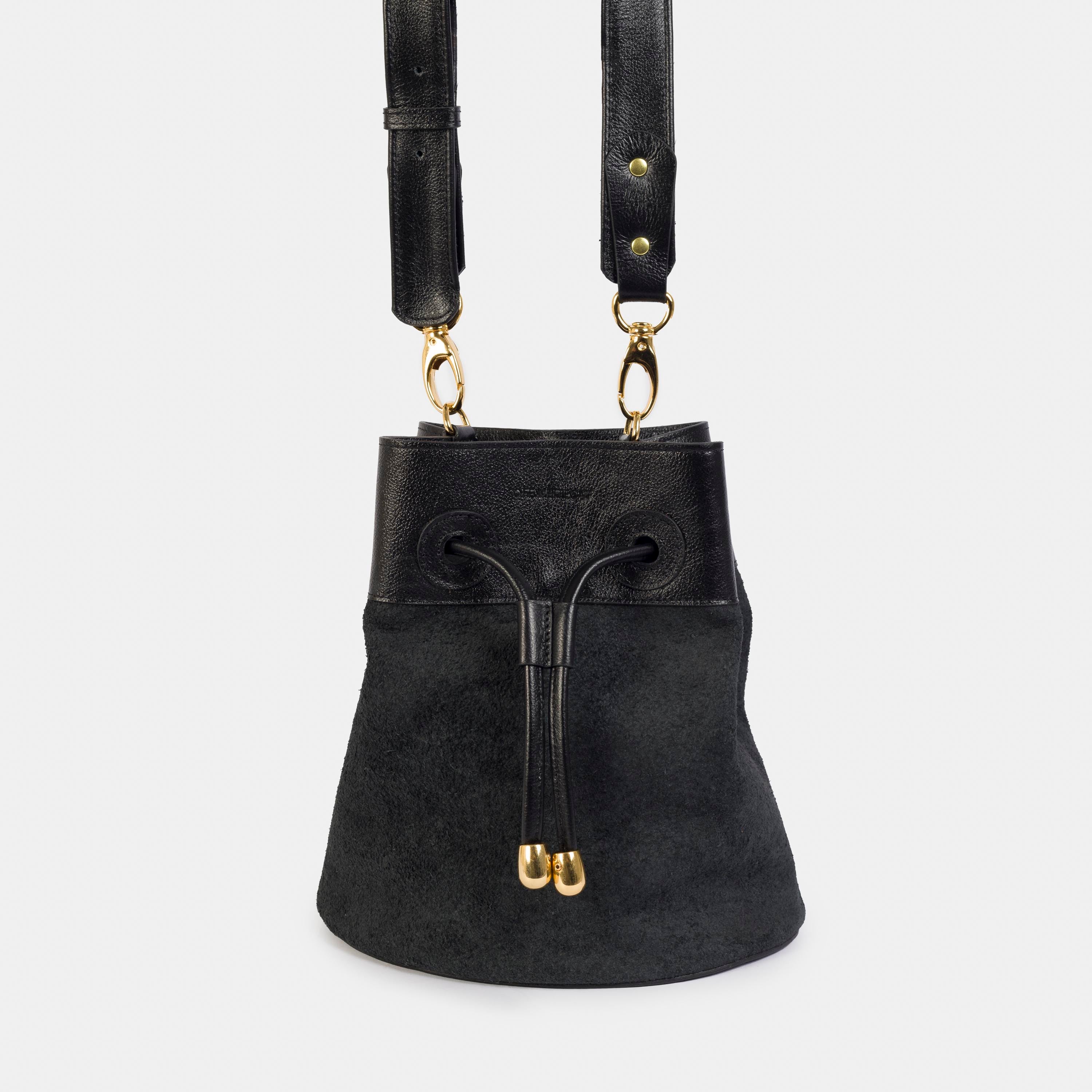 Bolsa 'Cora' Couro - Black
