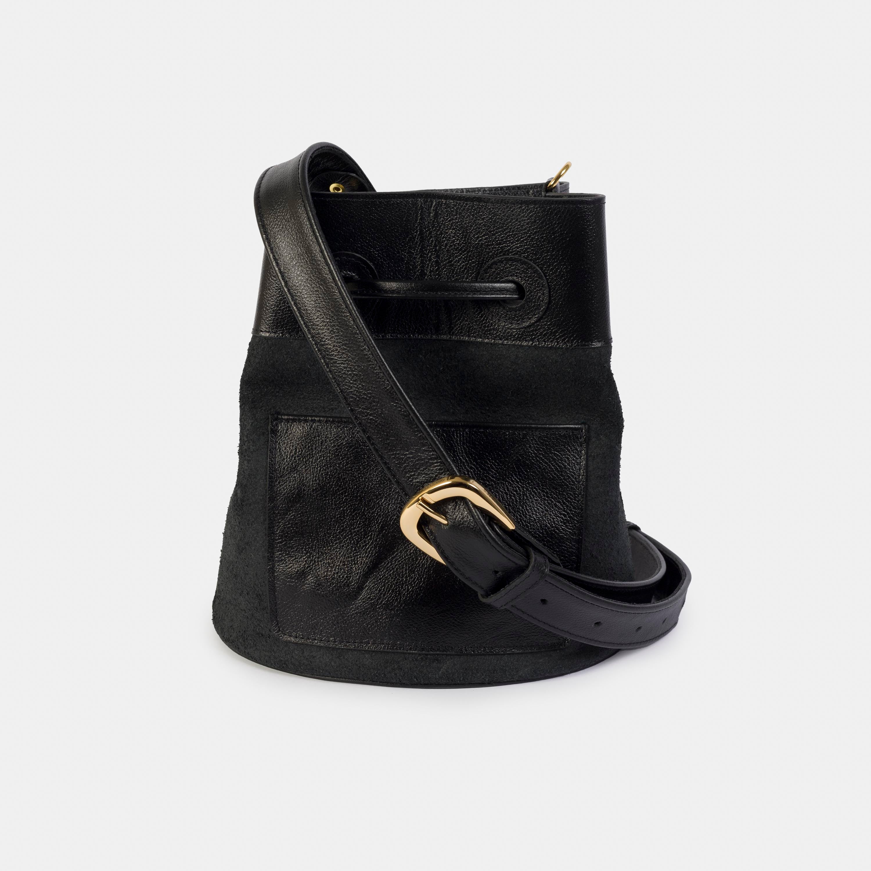 Bolsa 'Cora' Couro - Black