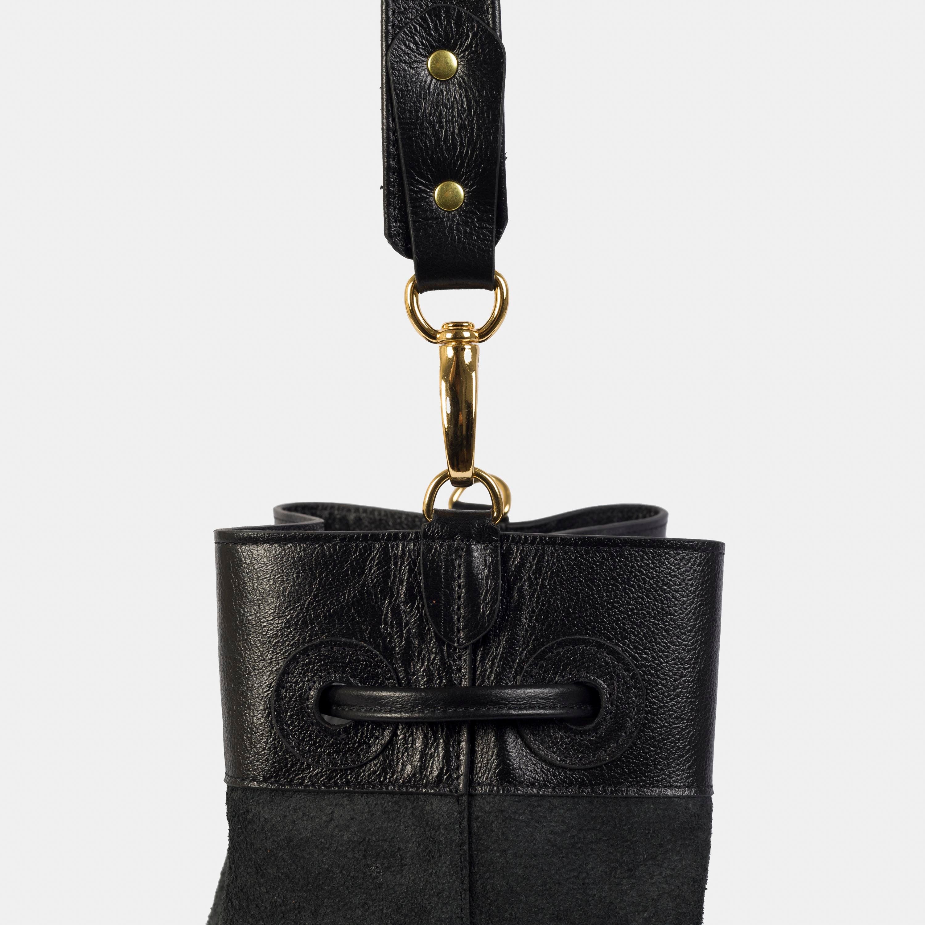 Bolsa 'Cora' Couro - Black
