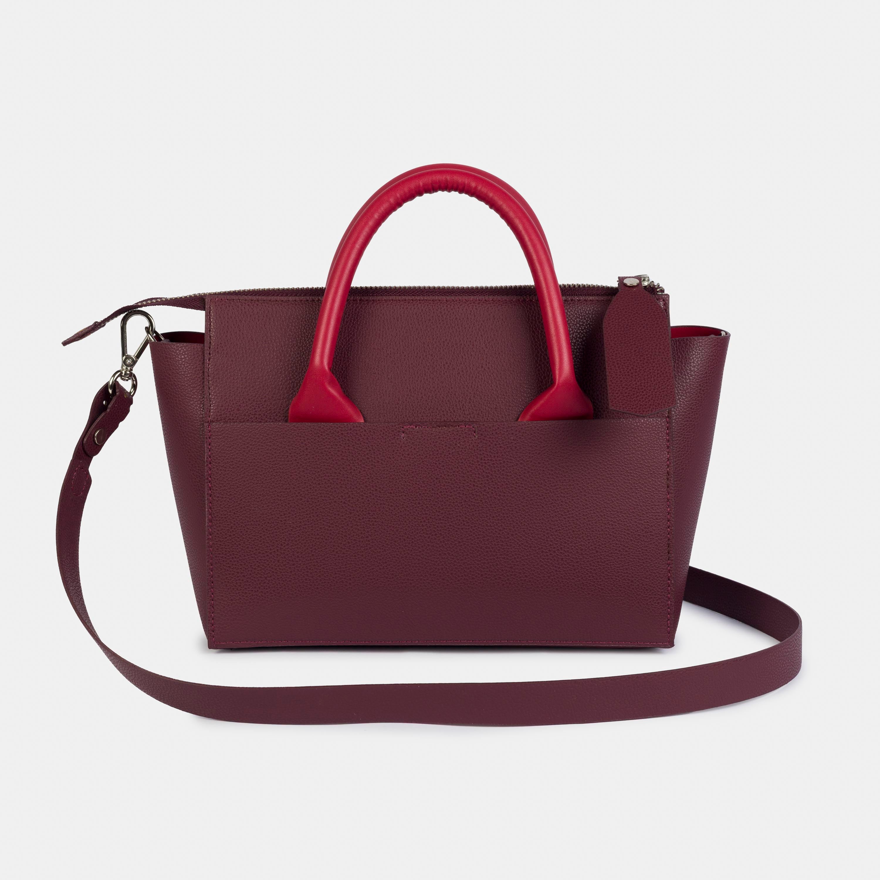 Bolsa 'Petit Juno' Bordeaux