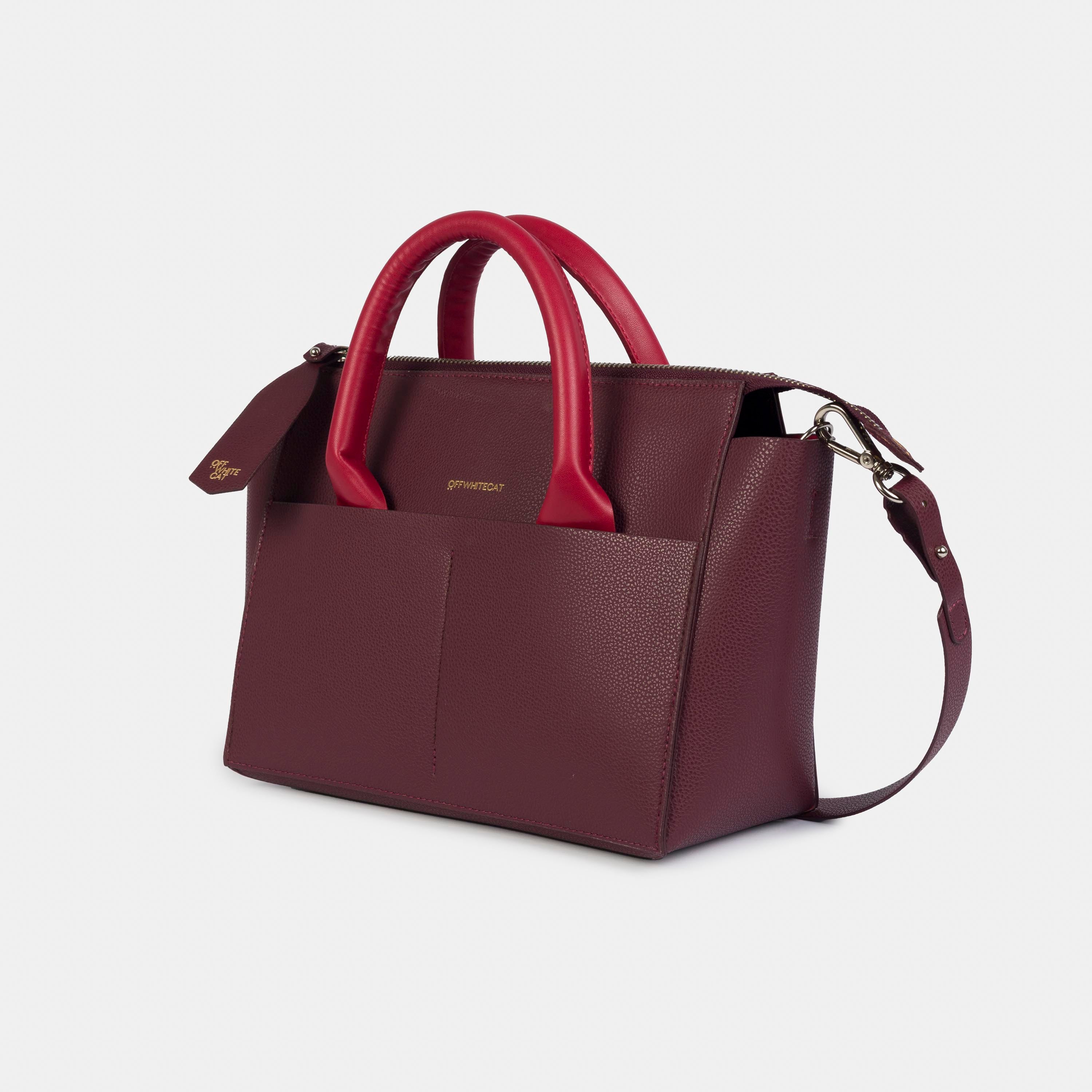 Bolsa 'Petit Juno' Bordeaux