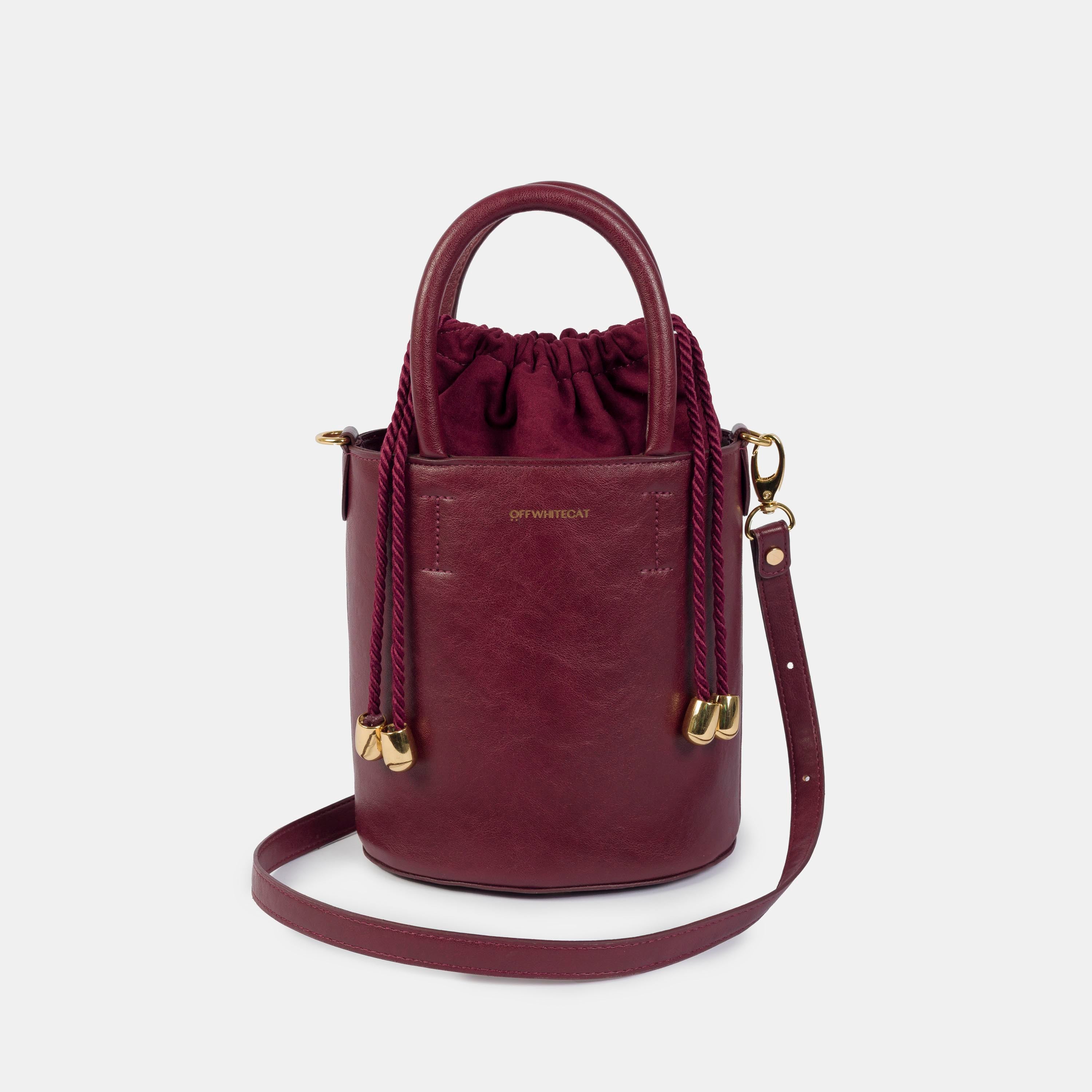 Bolsa 'Margot' Bordeaux