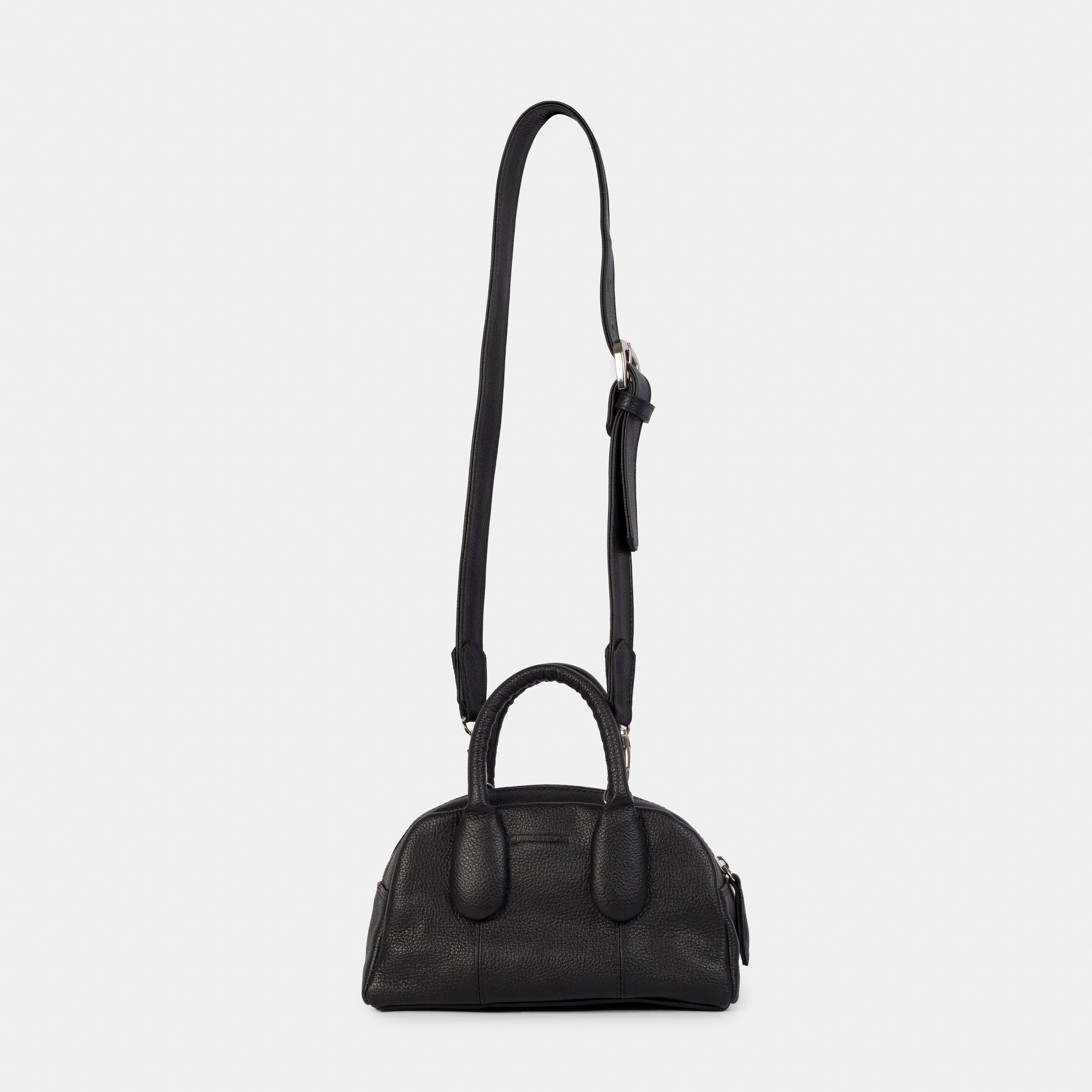 Bolsa 'Mini Suki' Couro Black