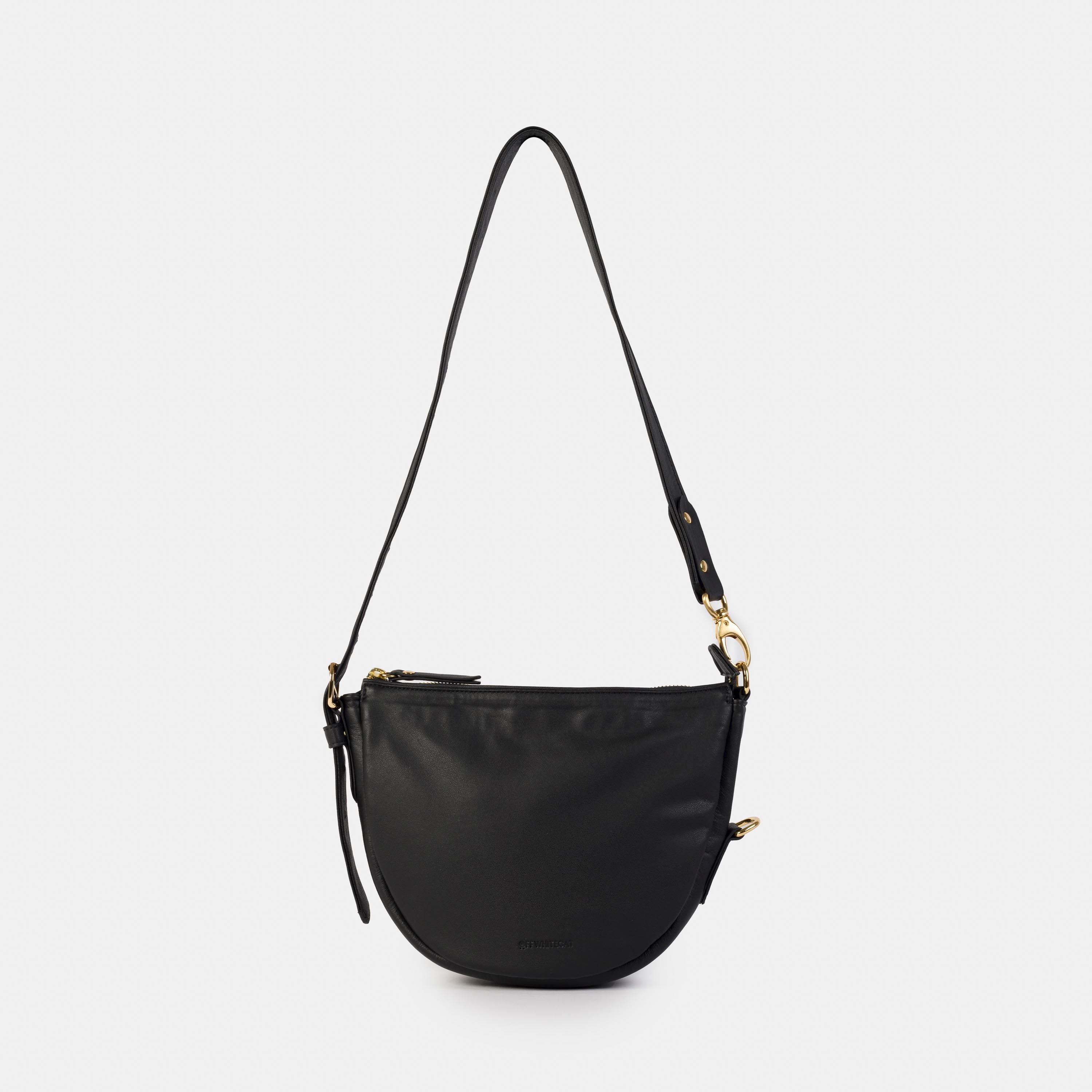 Bolsa 'Mini Zoe' Couro - Black