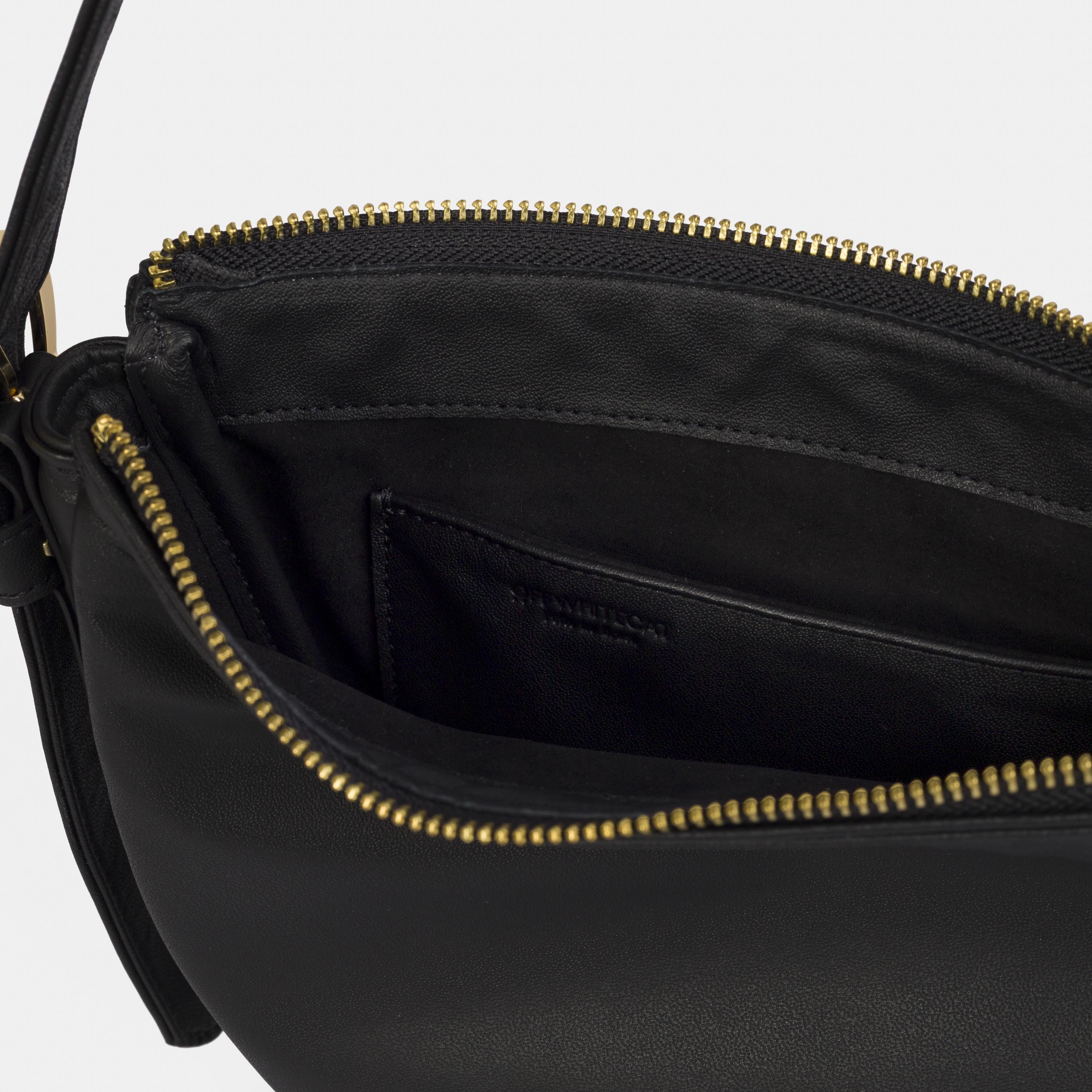 Bolsa 'Mini Zoe' Couro - Black