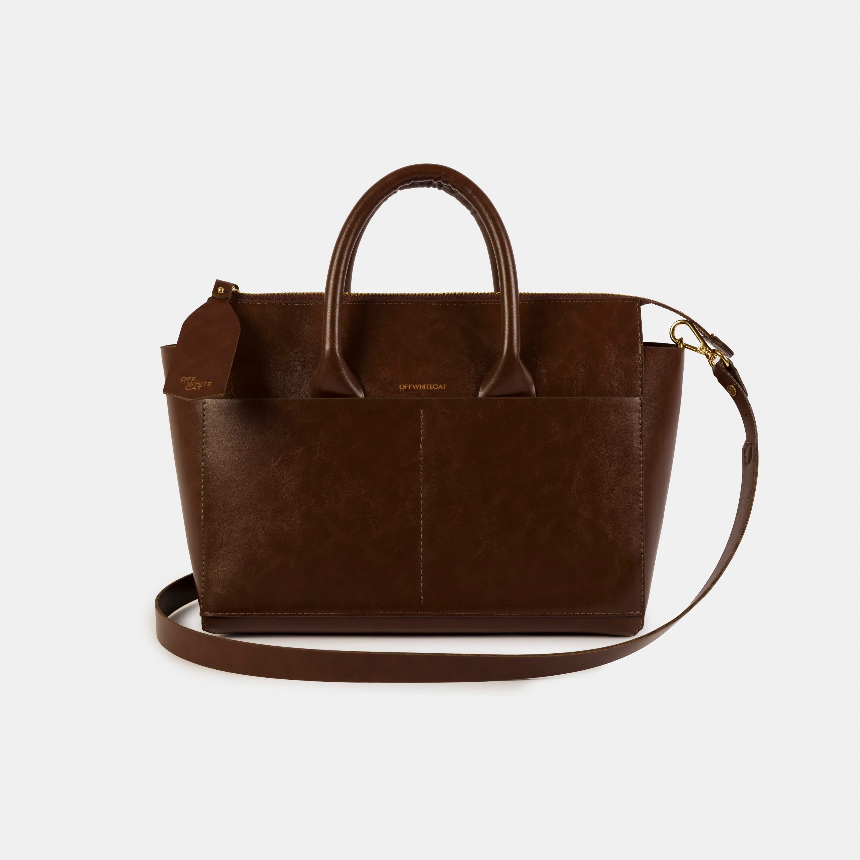 Bolsa 'Mini Juno' Brandy