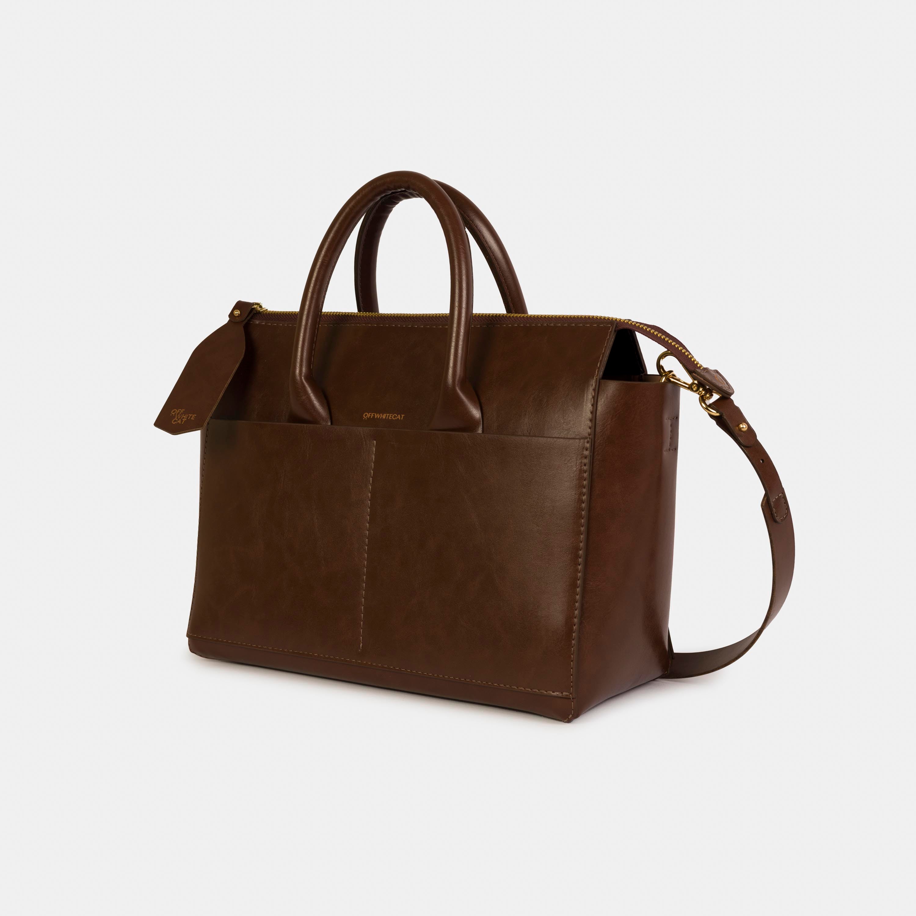 Bolsa 'Mini Juno' Brandy