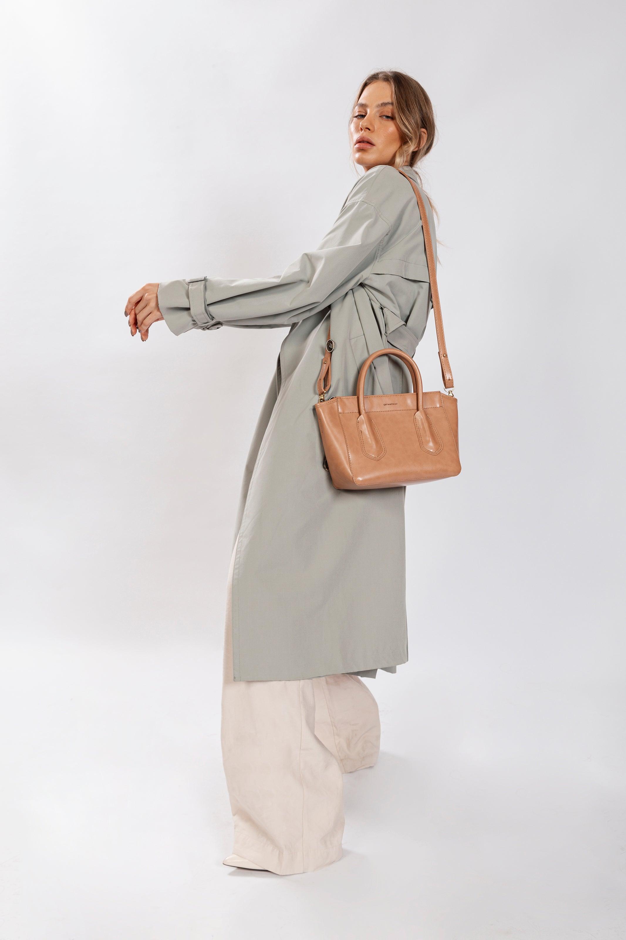 Bolsa 'Claire' Sand-Off White Cat-