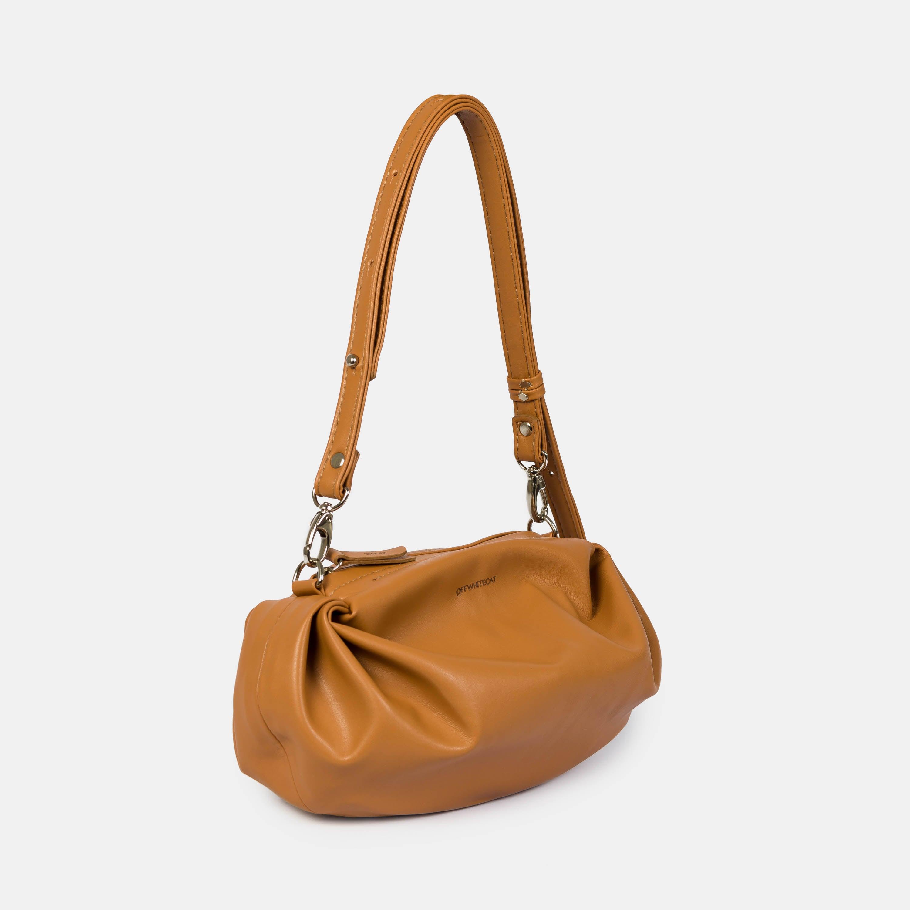 Bolsa 'Elle' Camel-Off White Cat-