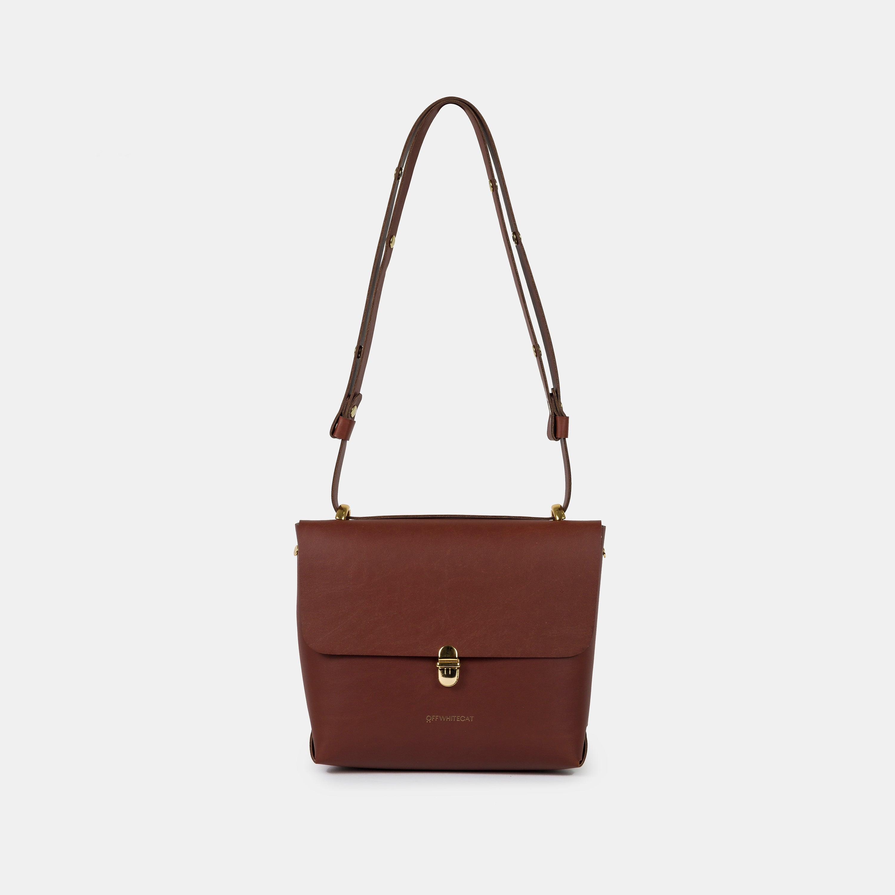 Bolsa 'Lui' Brandy-Off White Cat-Bolsa