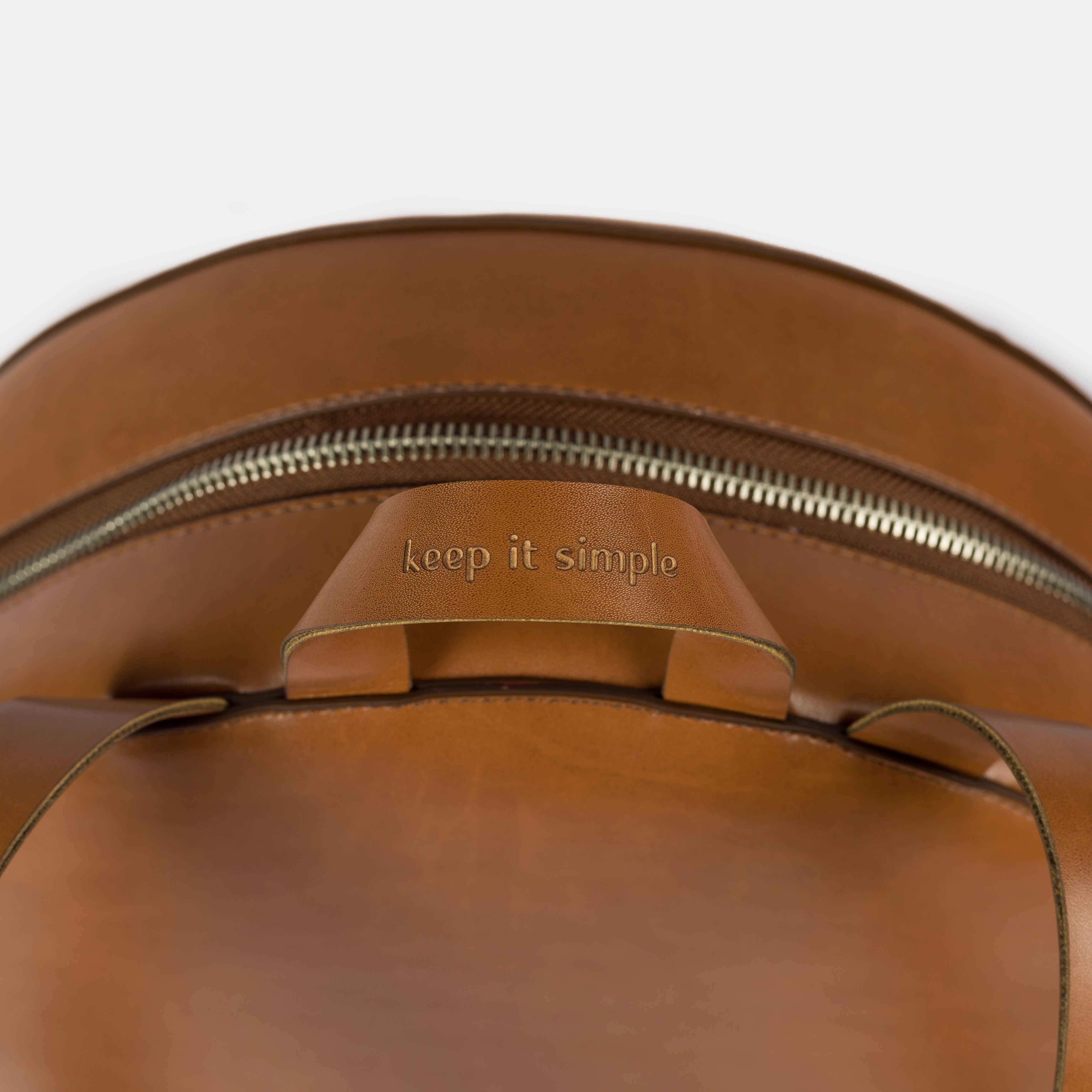 Mochila 'Chloe' Natural-Off White Cat-