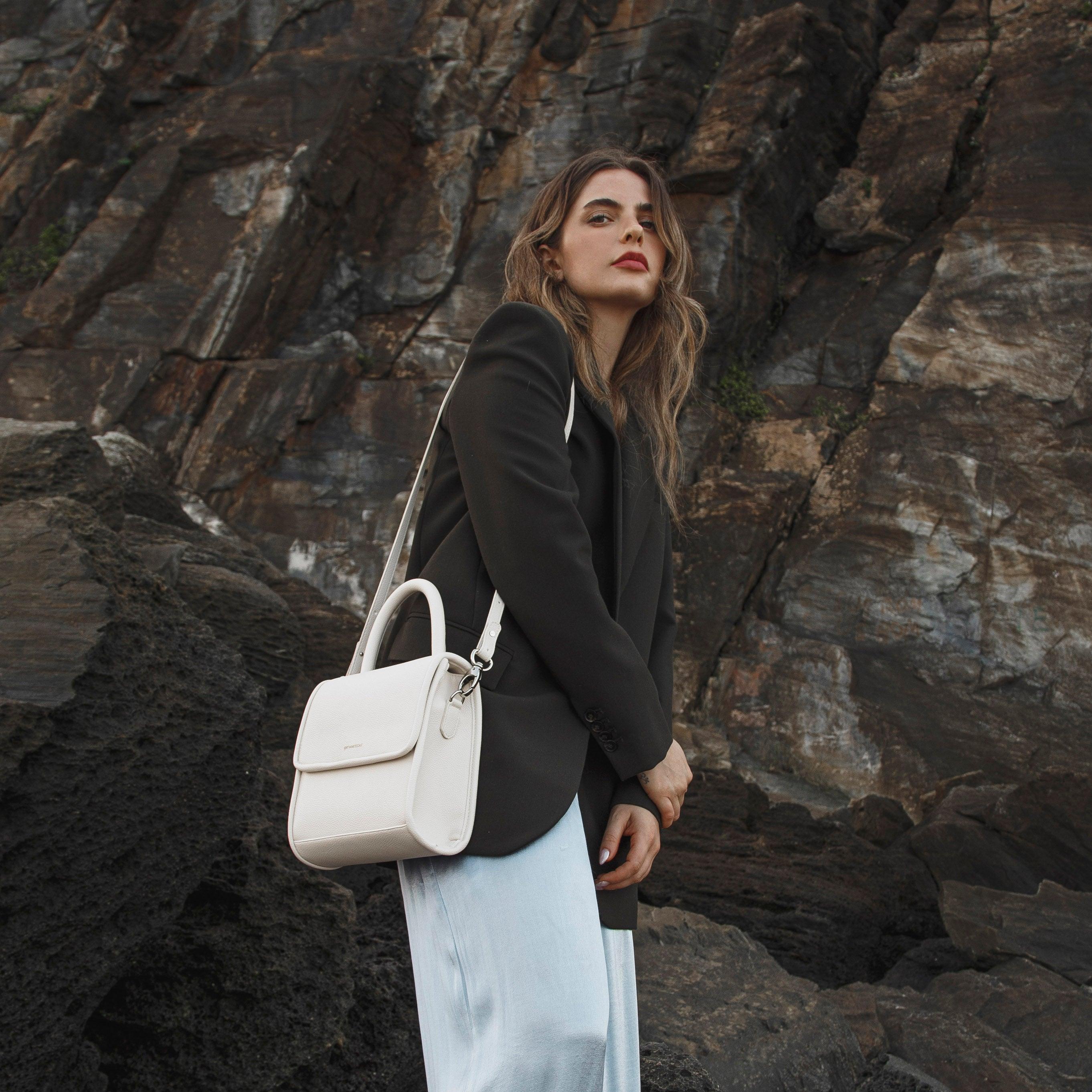 Bolsa 'Duda' Off White-Off White Cat-Bolsa