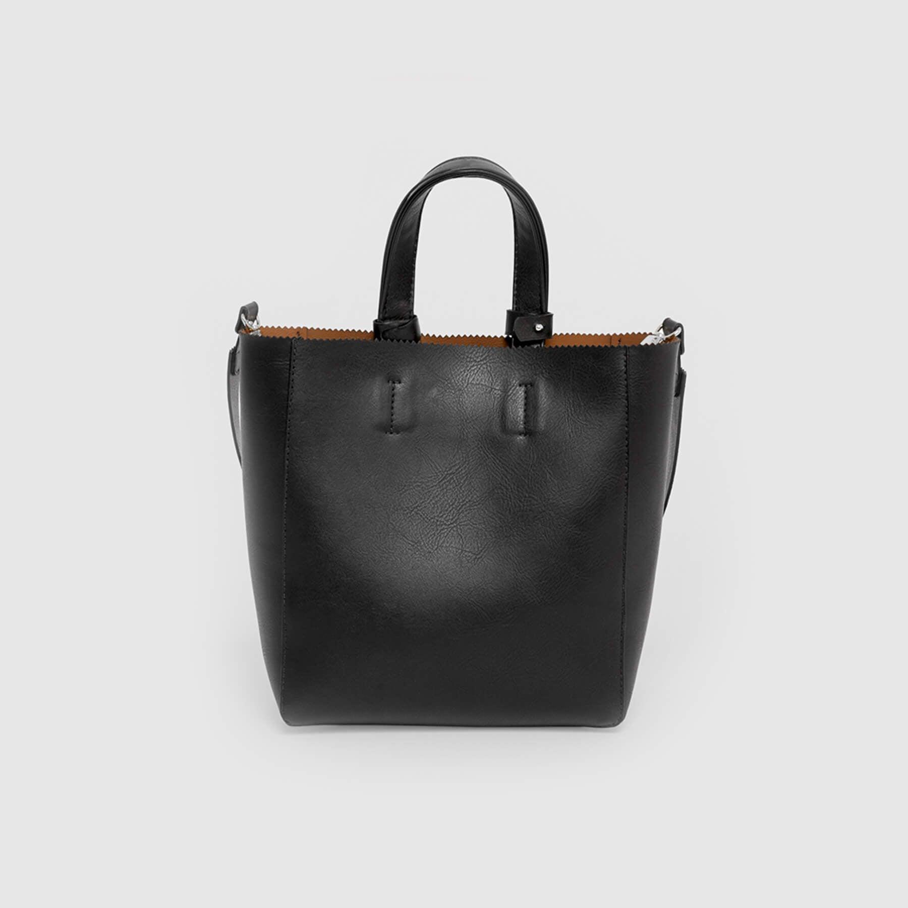 Bolsa 'Mini Tess' Black-Off White Cat-Bolsa